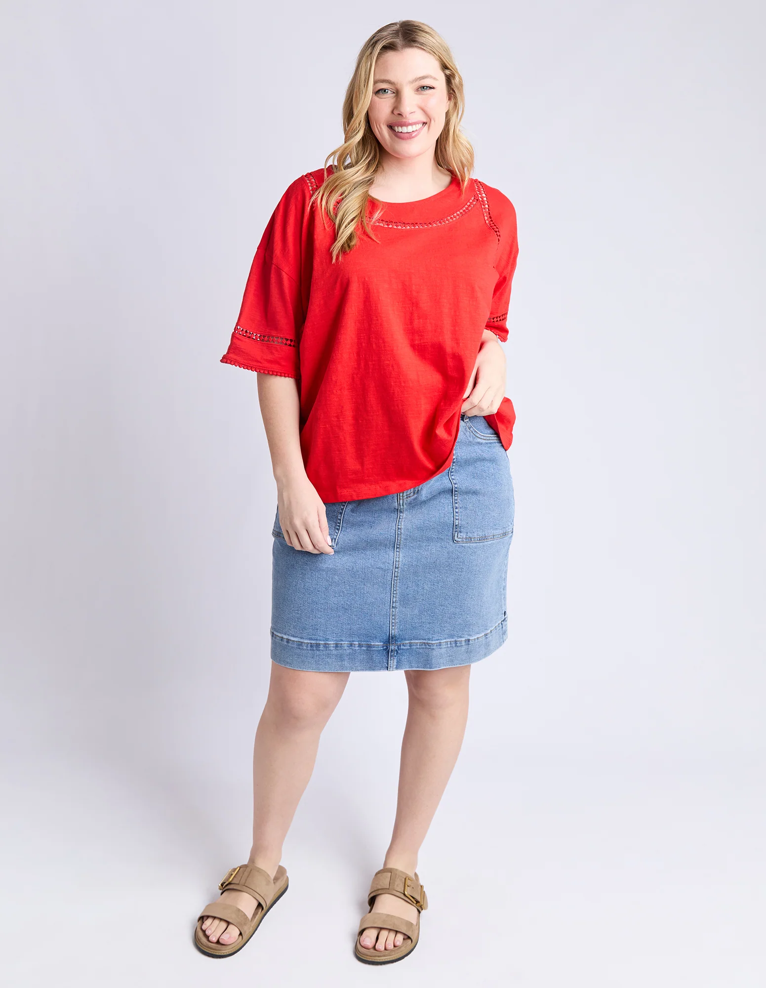 Abagail Top Poppy - Image 3