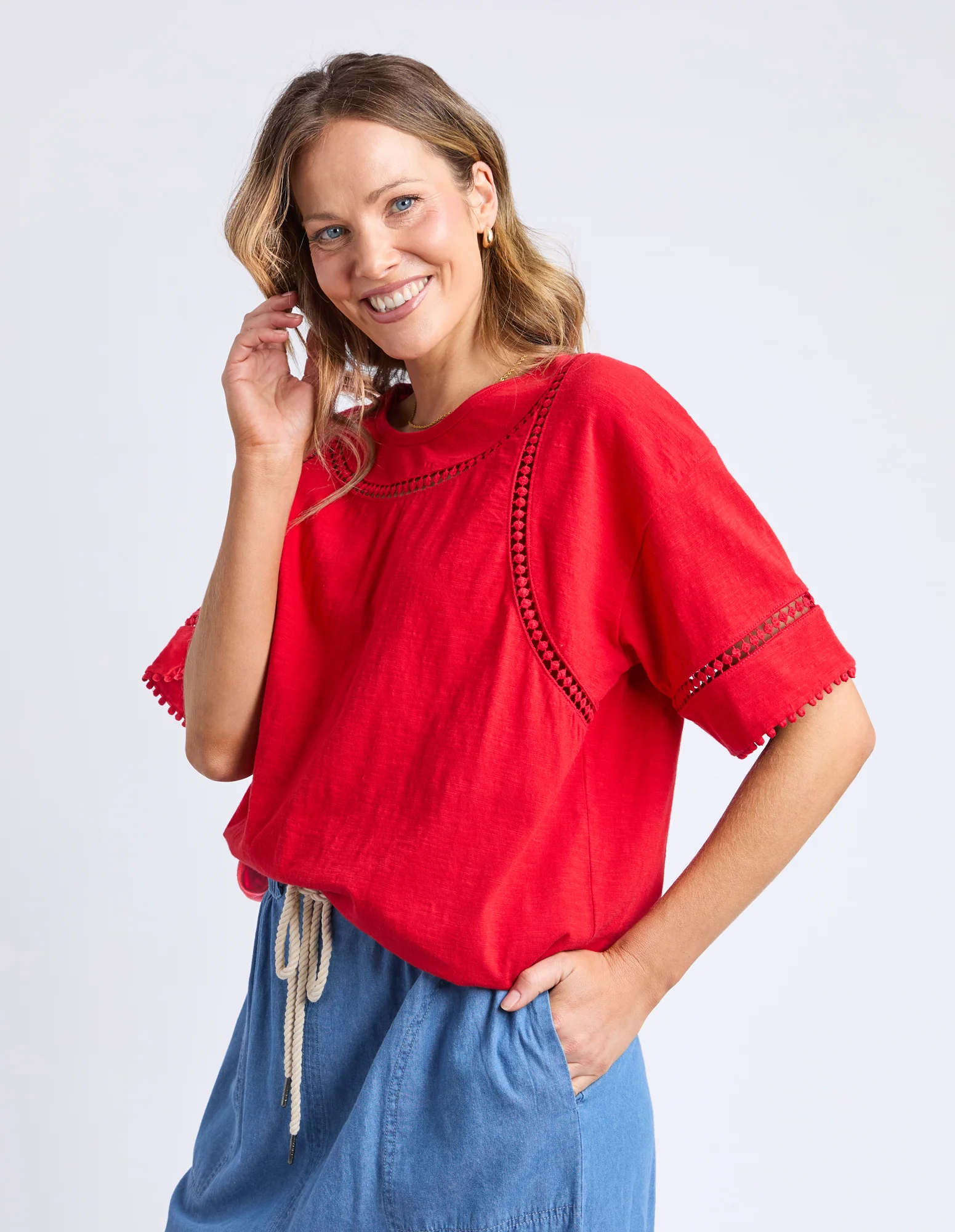 Abagail Top Poppy - Image 5