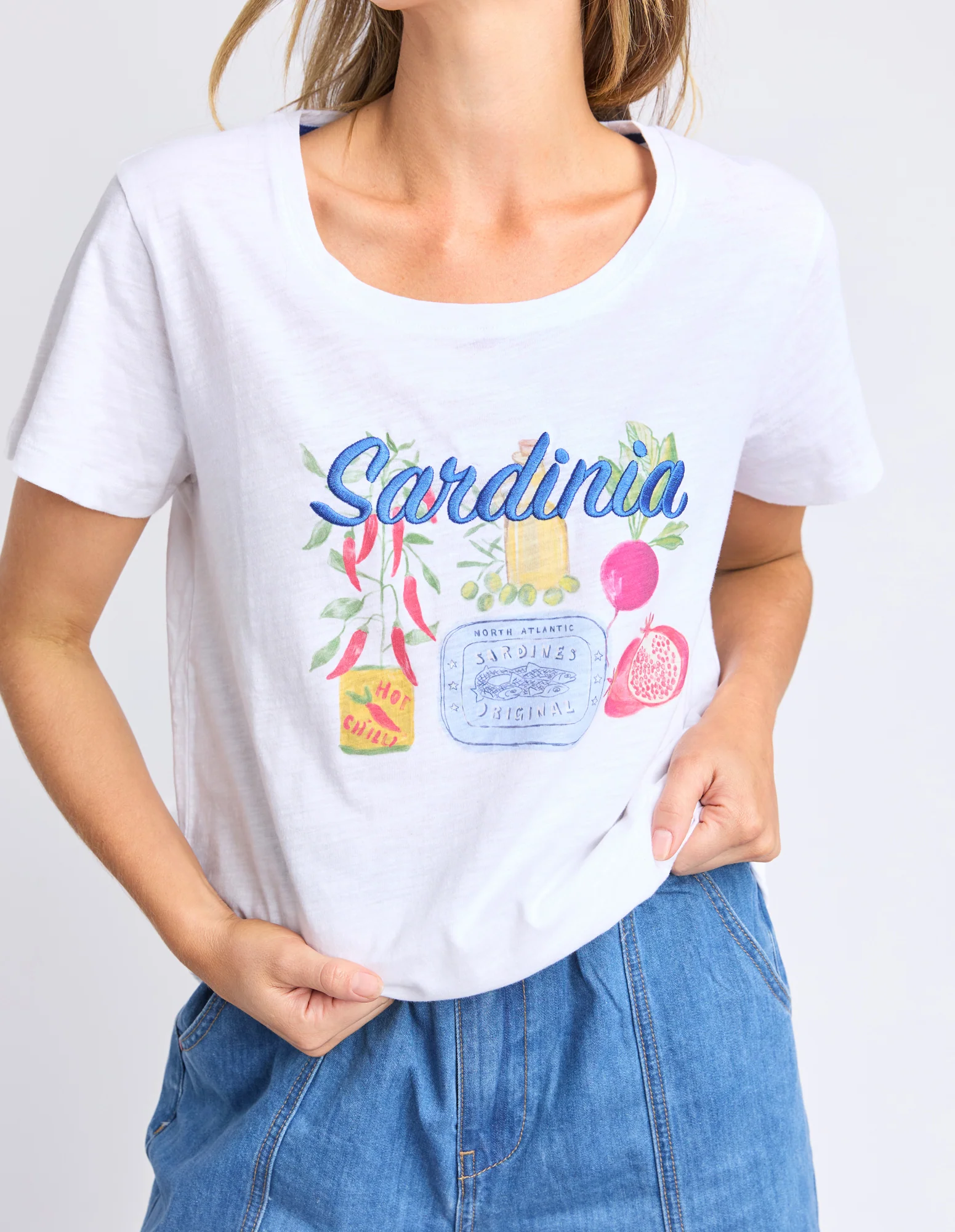 Alfresco Tee White - Image 8