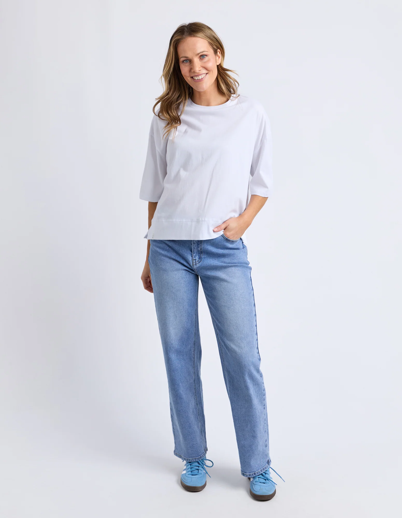 Alice Short Sleeve Tee White - Image 2