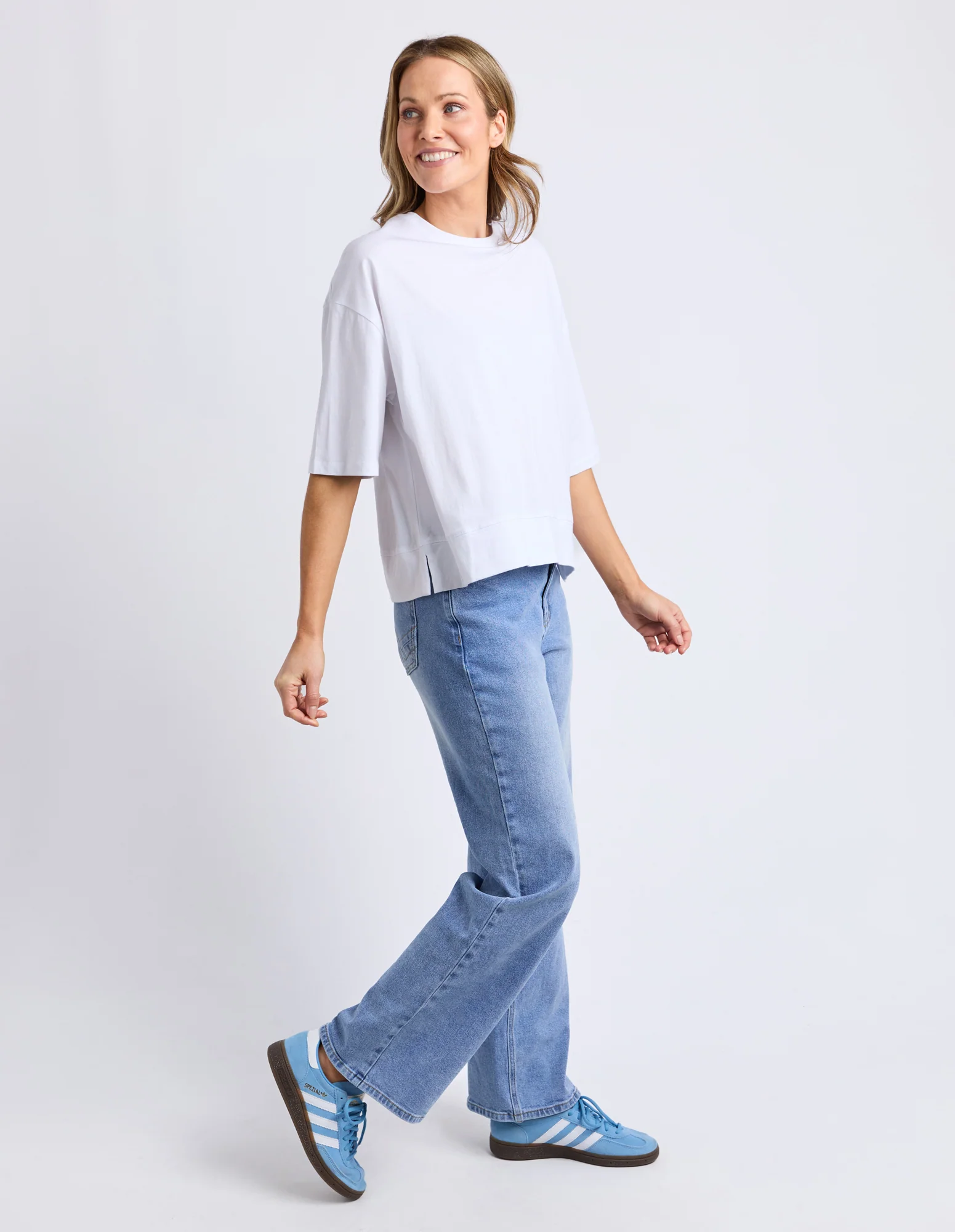 Alice Short Sleeve Tee White - Image 6