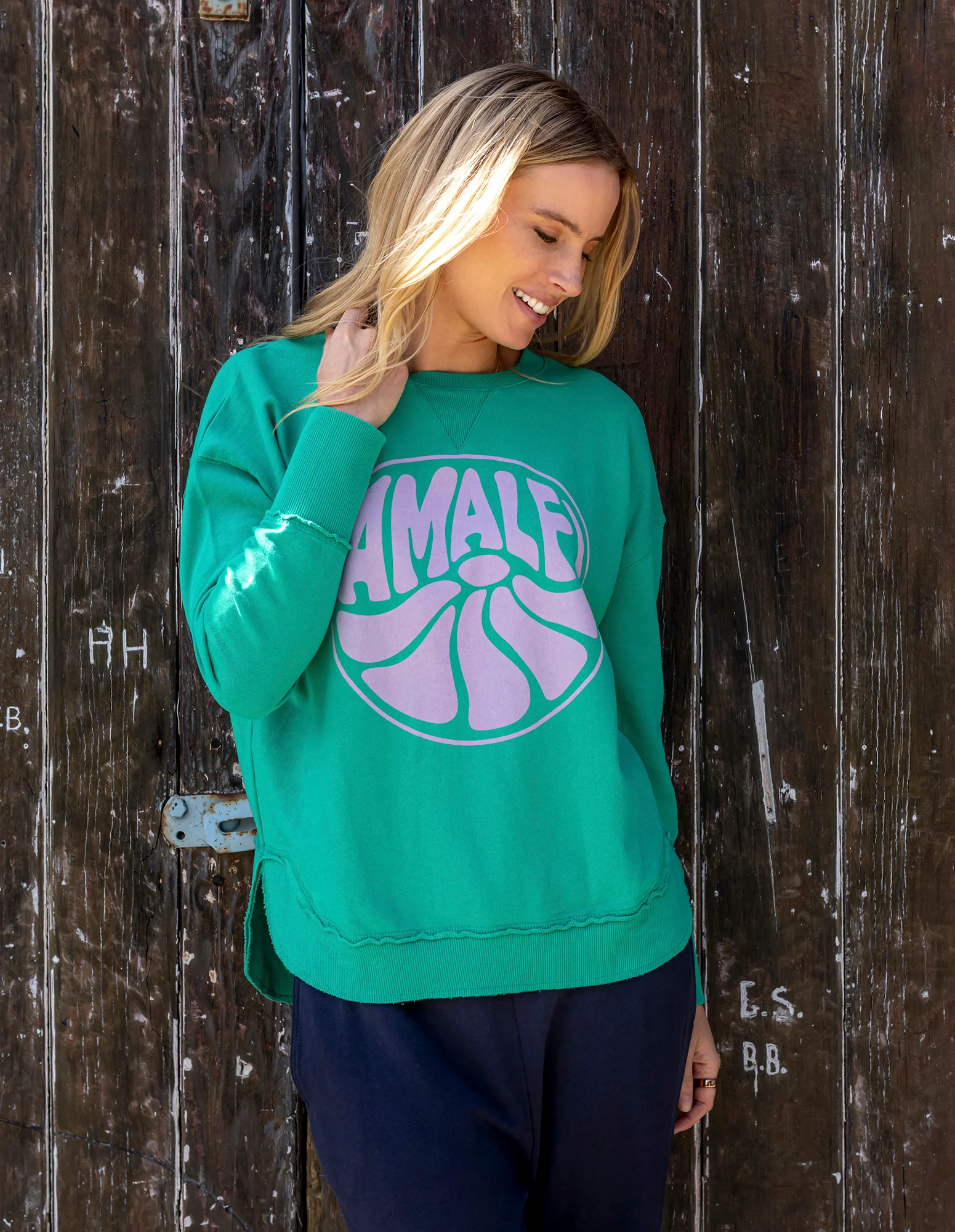 Amalfi Crew Turquoise