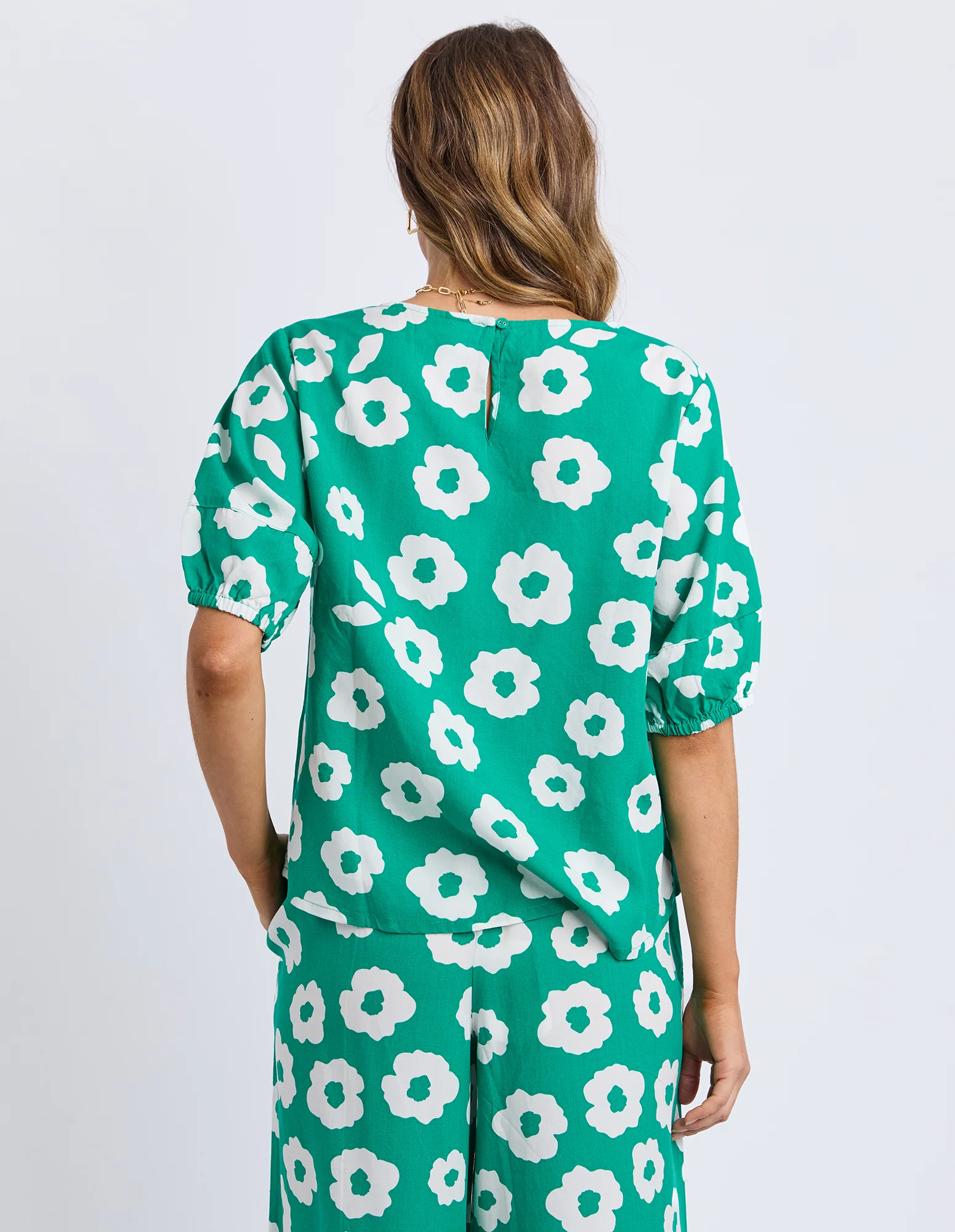 Azalea Top Turquoise - Image 3