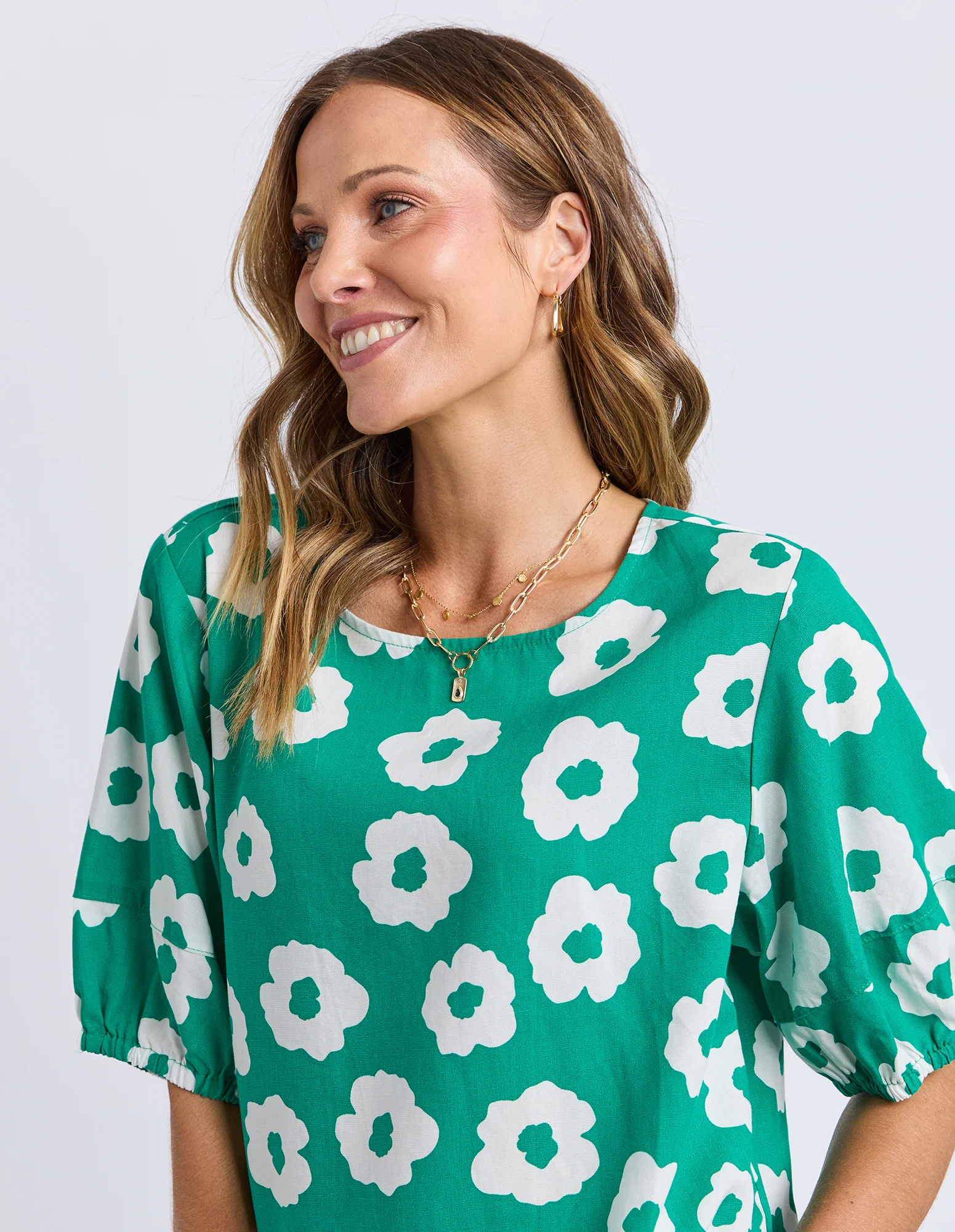Azalea Top Turquoise - Image 5