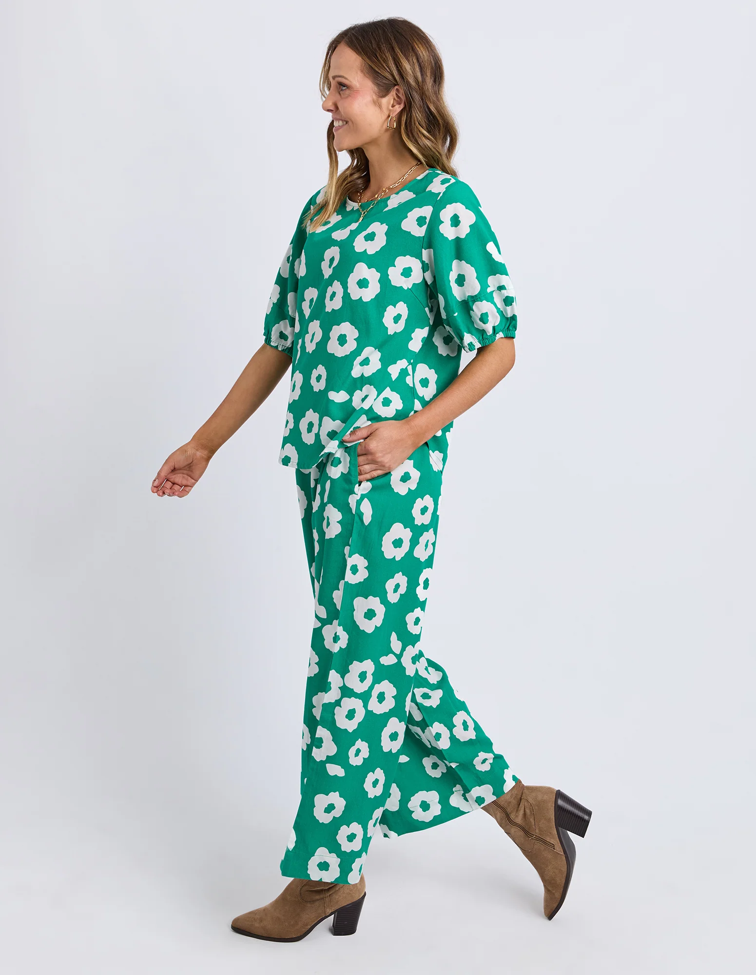 Azalea Top Turquoise - Image 6