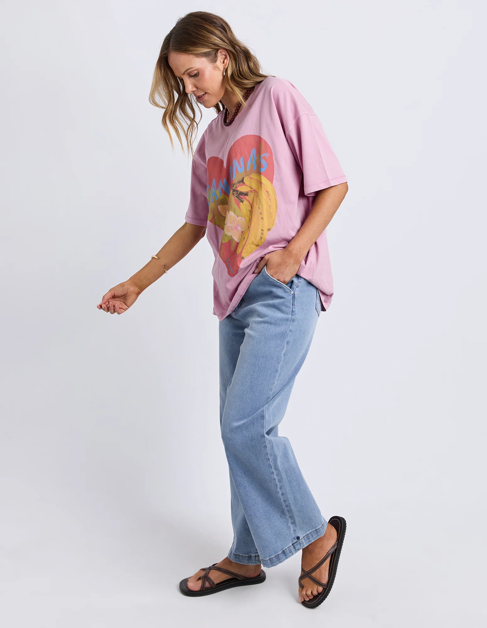Banana Tee Peony Pink - Image 7