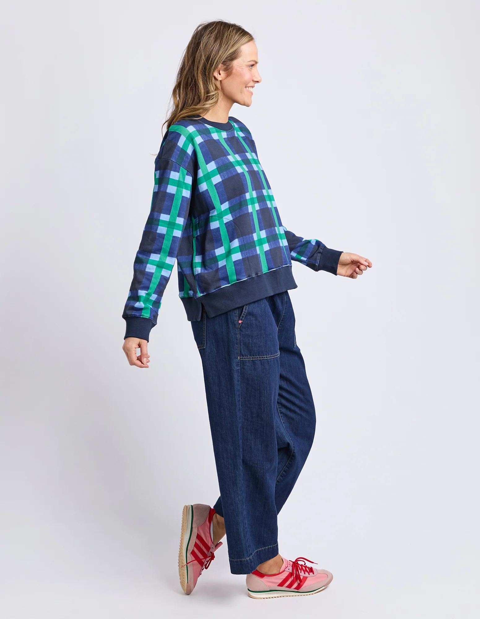 Bari Crew Blue Check - Image 6