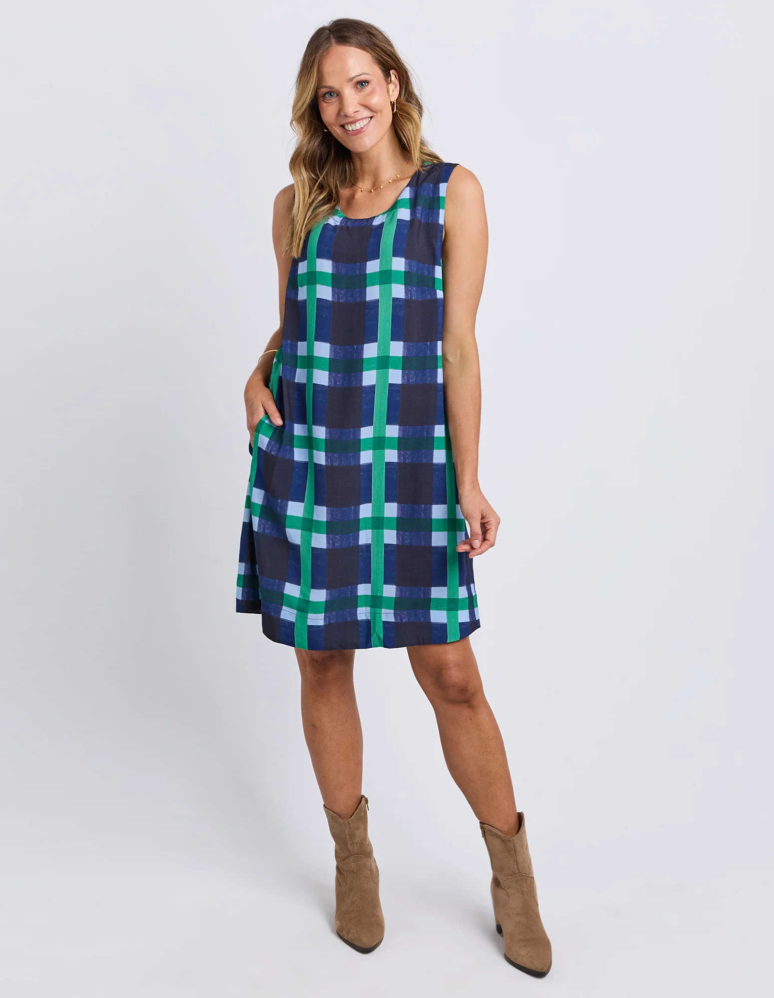 Bari Slip Dress Bari Print - Image 2