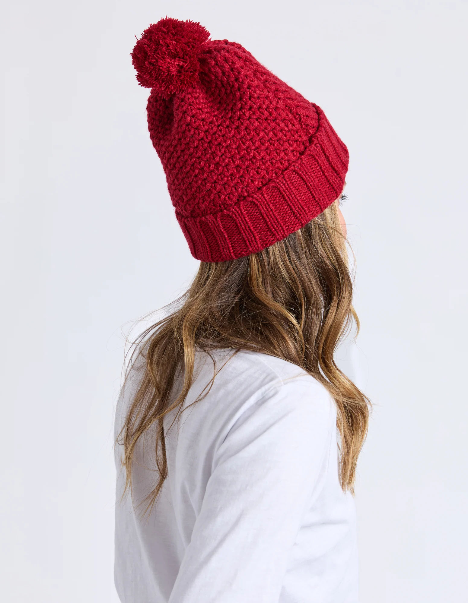 Berry Beanie Cranberry - Image 2