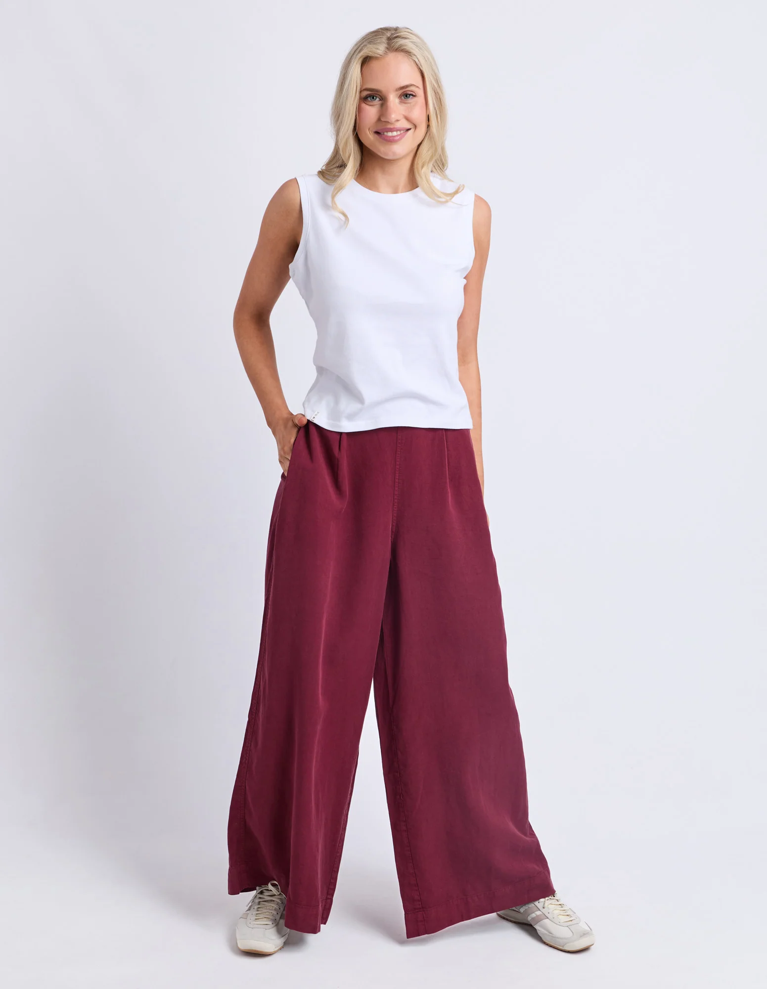 Bliss Culotte Plum - Image 3