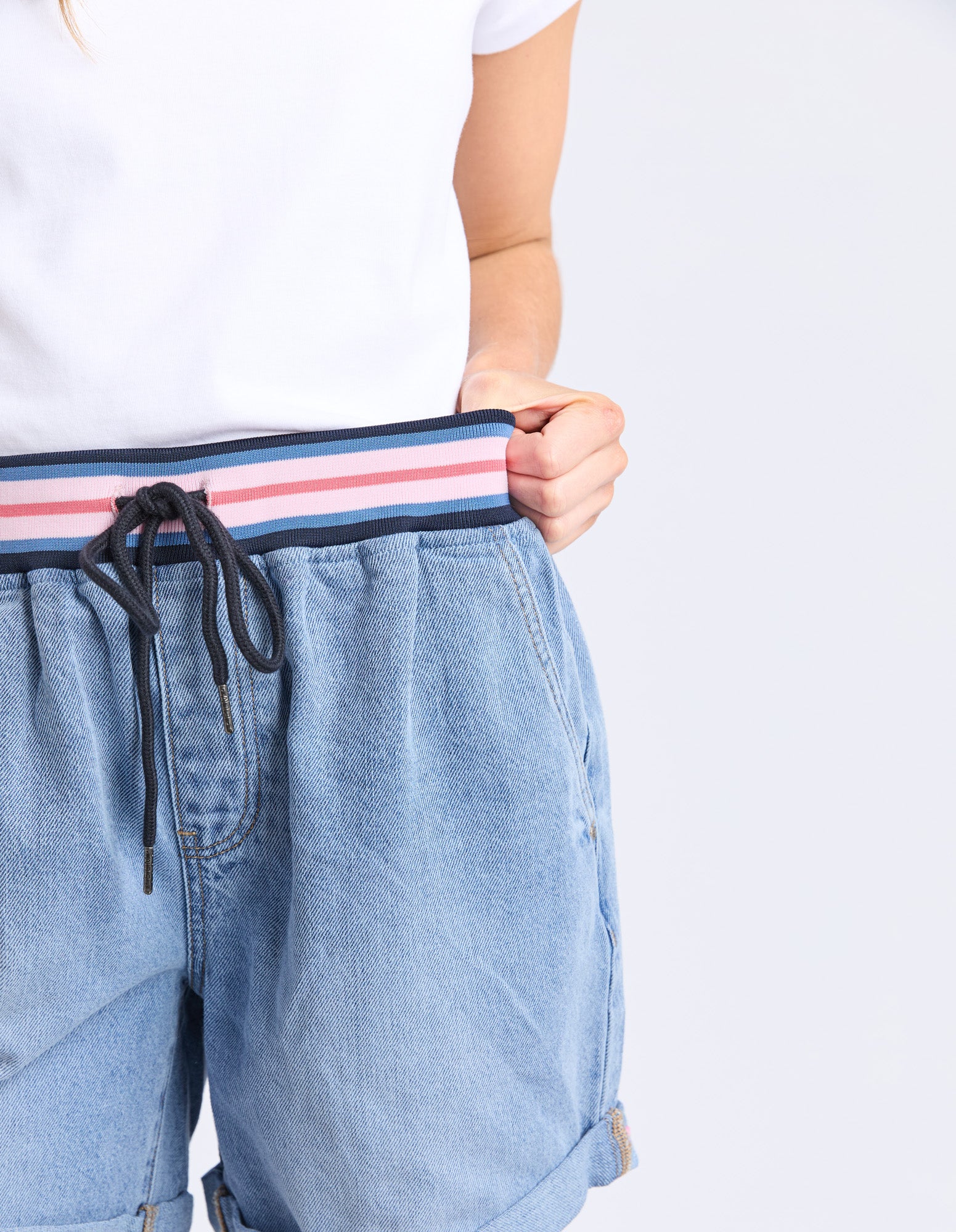 Bodhi Denim Short Mid Blue Wash - Image 5