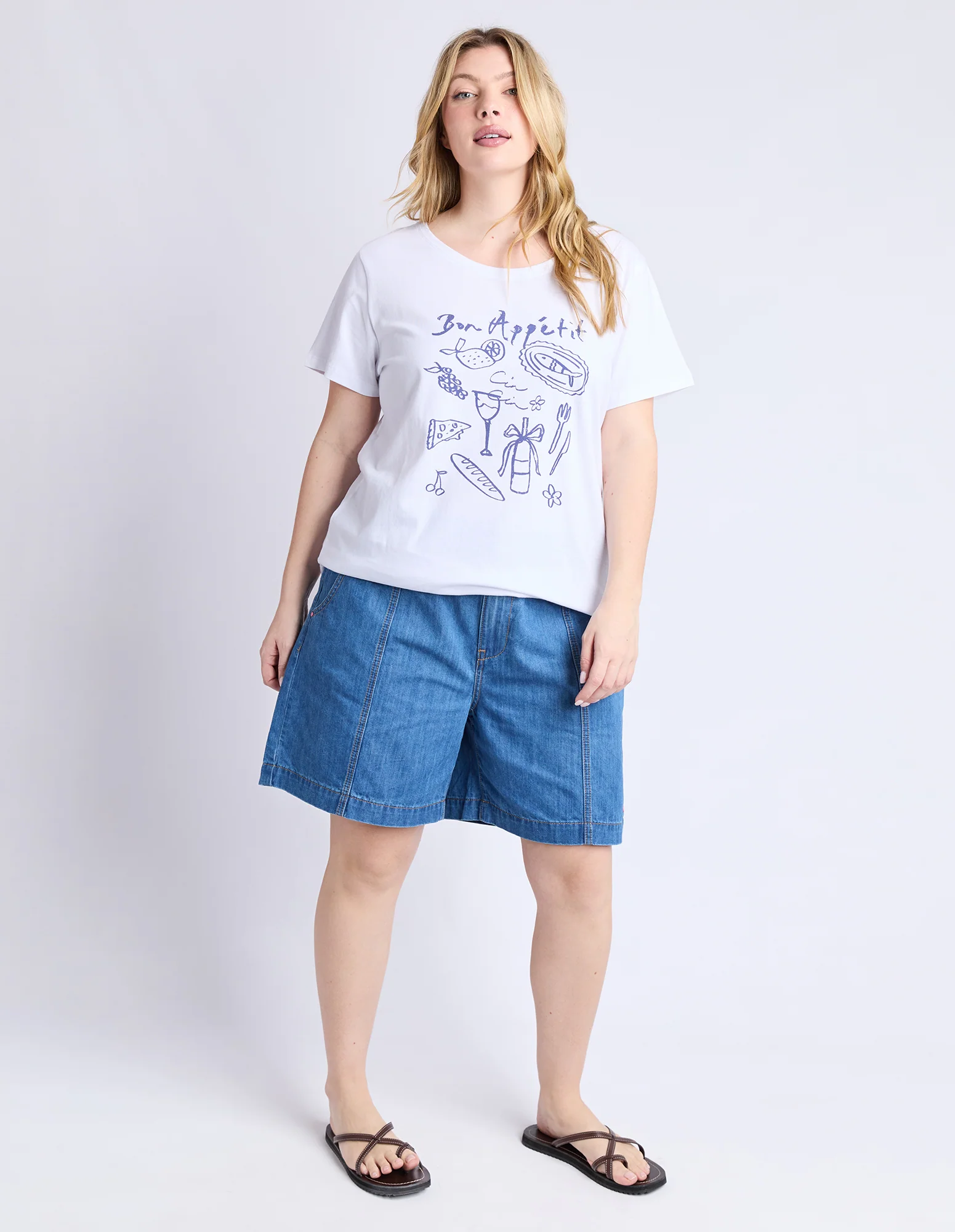 Bon Appetit Tee White - Image 7