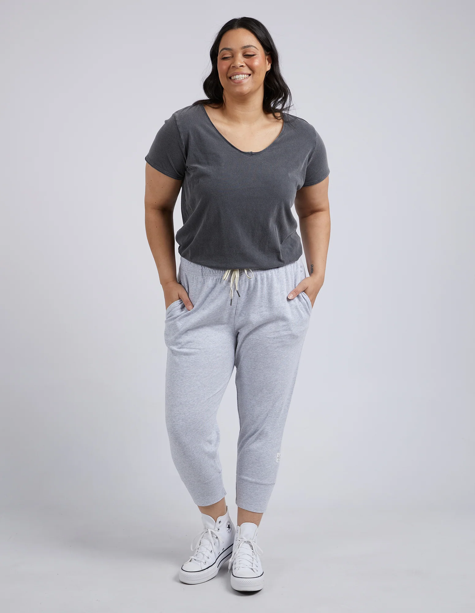 Brunch Pant Grey Marle - Image 3