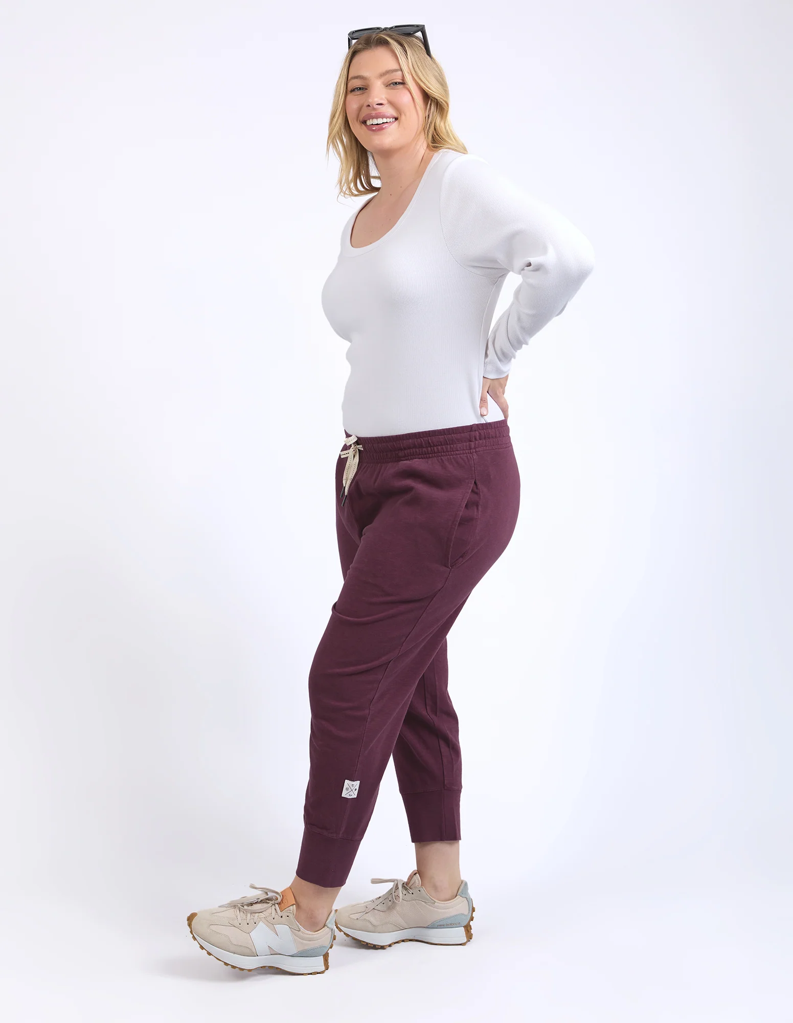 Brunch Pant Merlot - Image 7