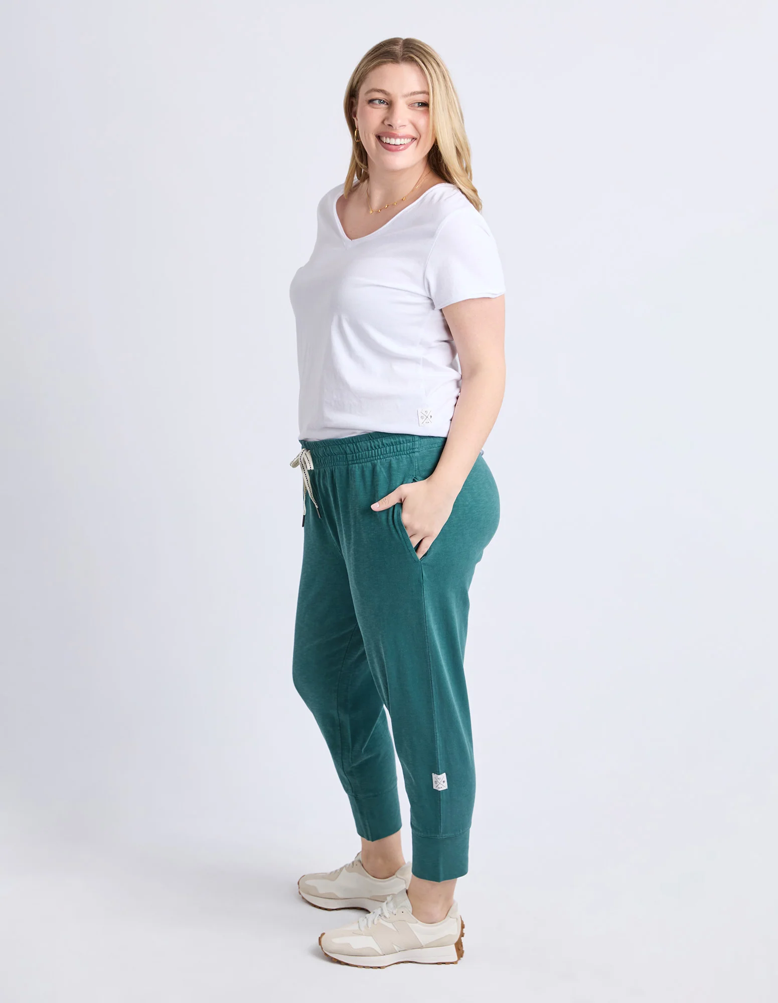 Brunch Pant Teal - Image 7