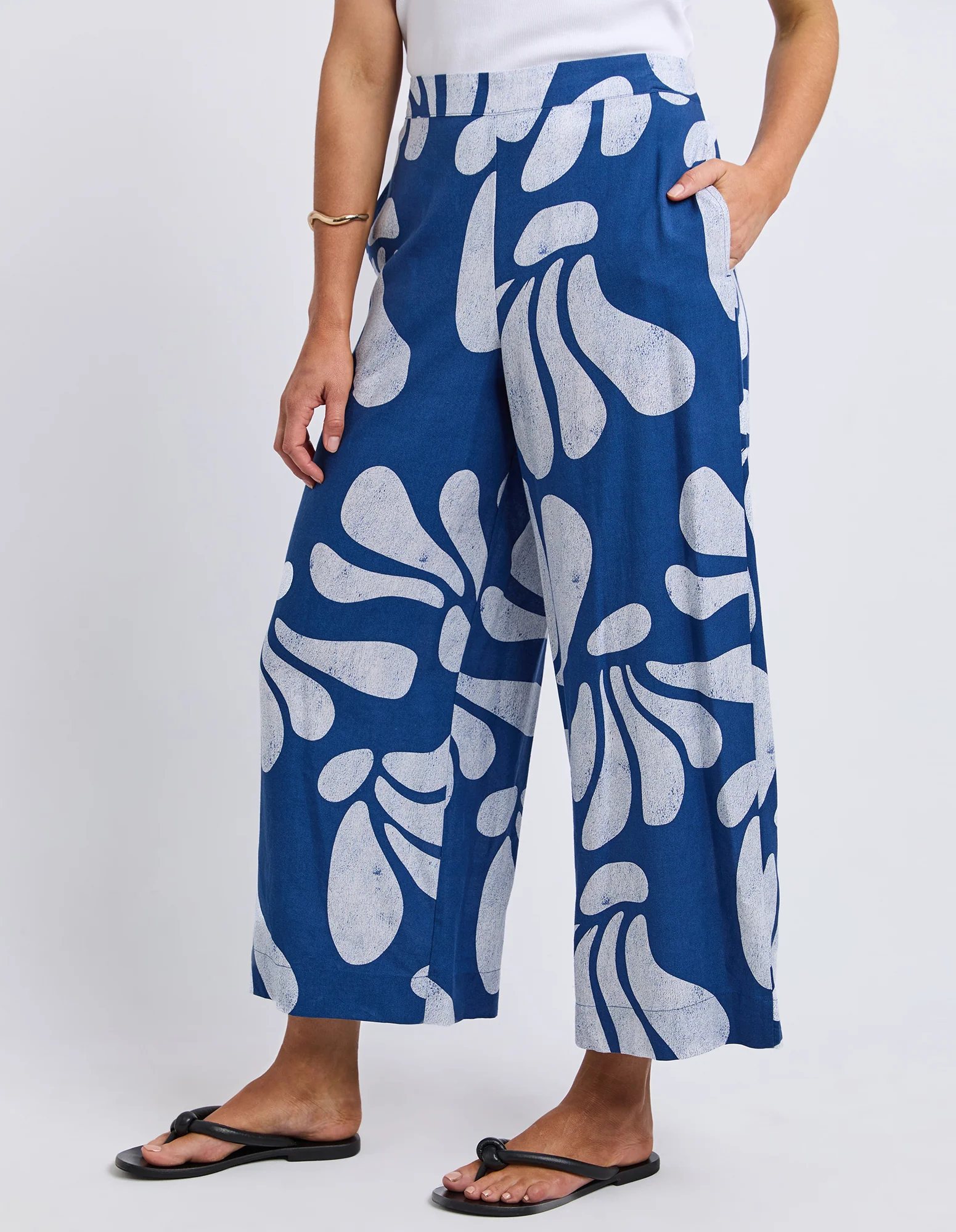 Celeste Pant Classic Navy Print - Image 8