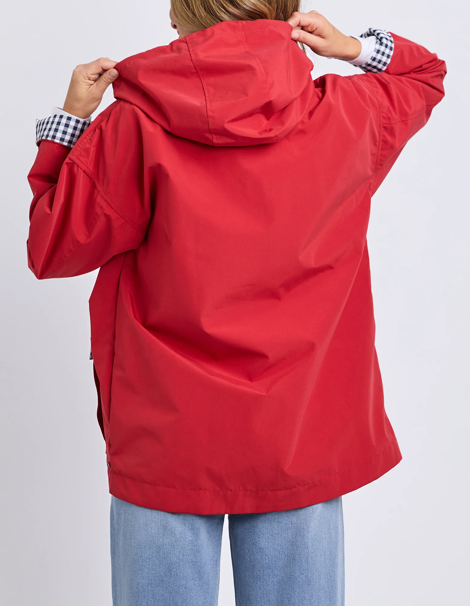 Chelsea Rain Coat Cranberry - Image 3