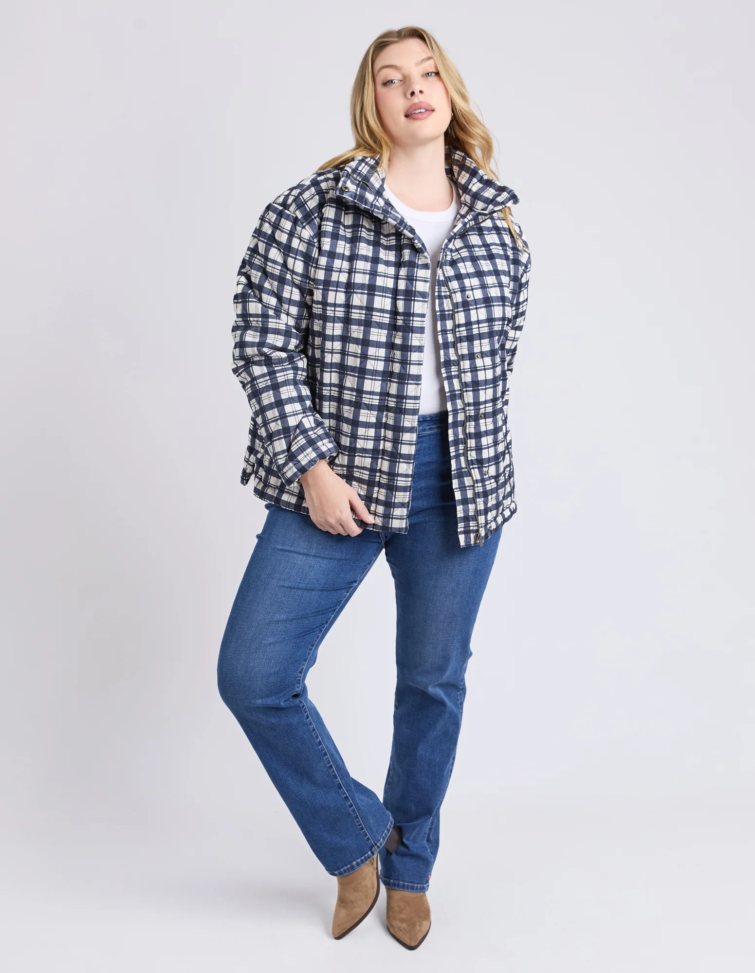 Clea Check Jacket Check - Image 11