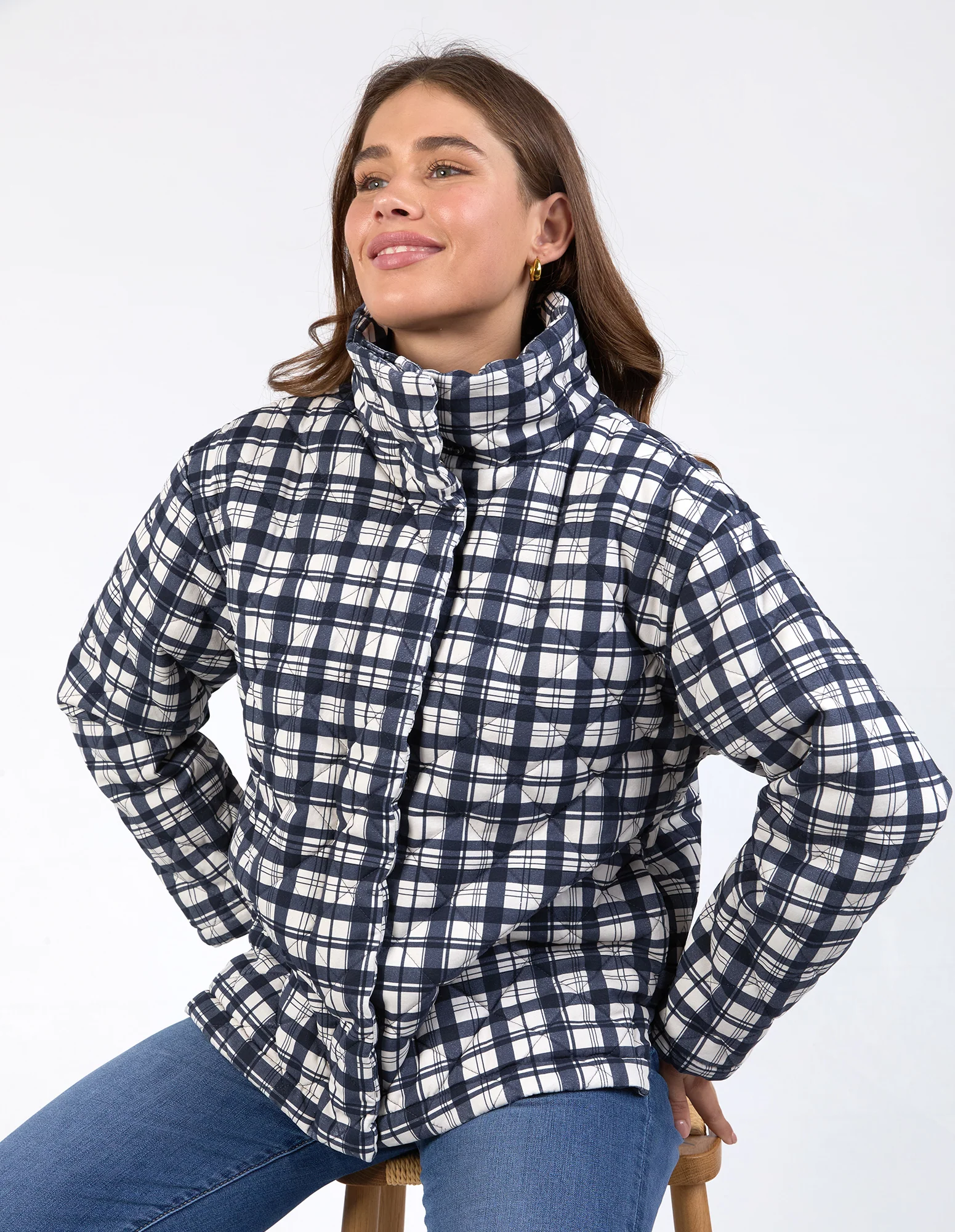 Clea Check Jacket Check - Image 2