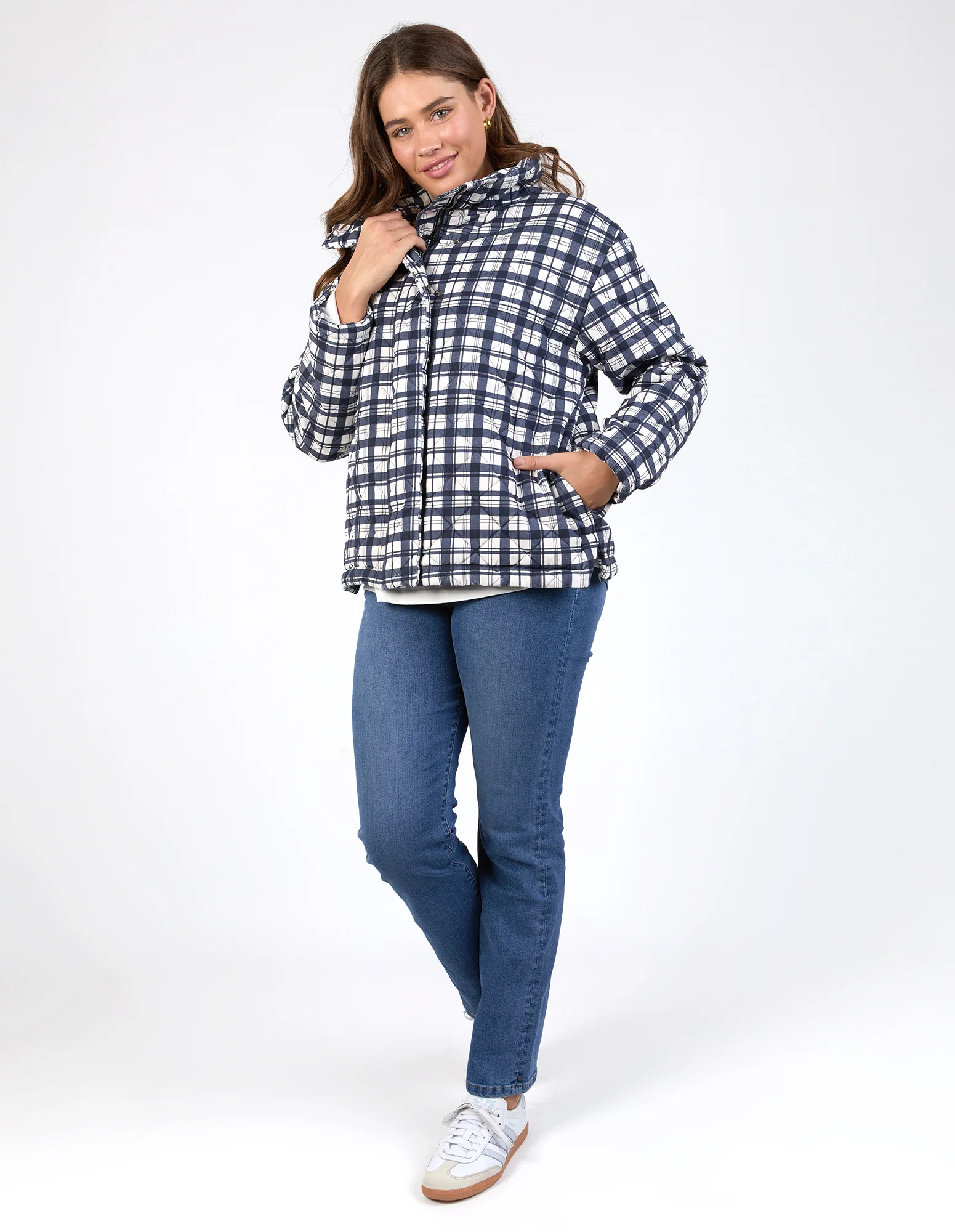 Clea Check Jacket Check - Image 7