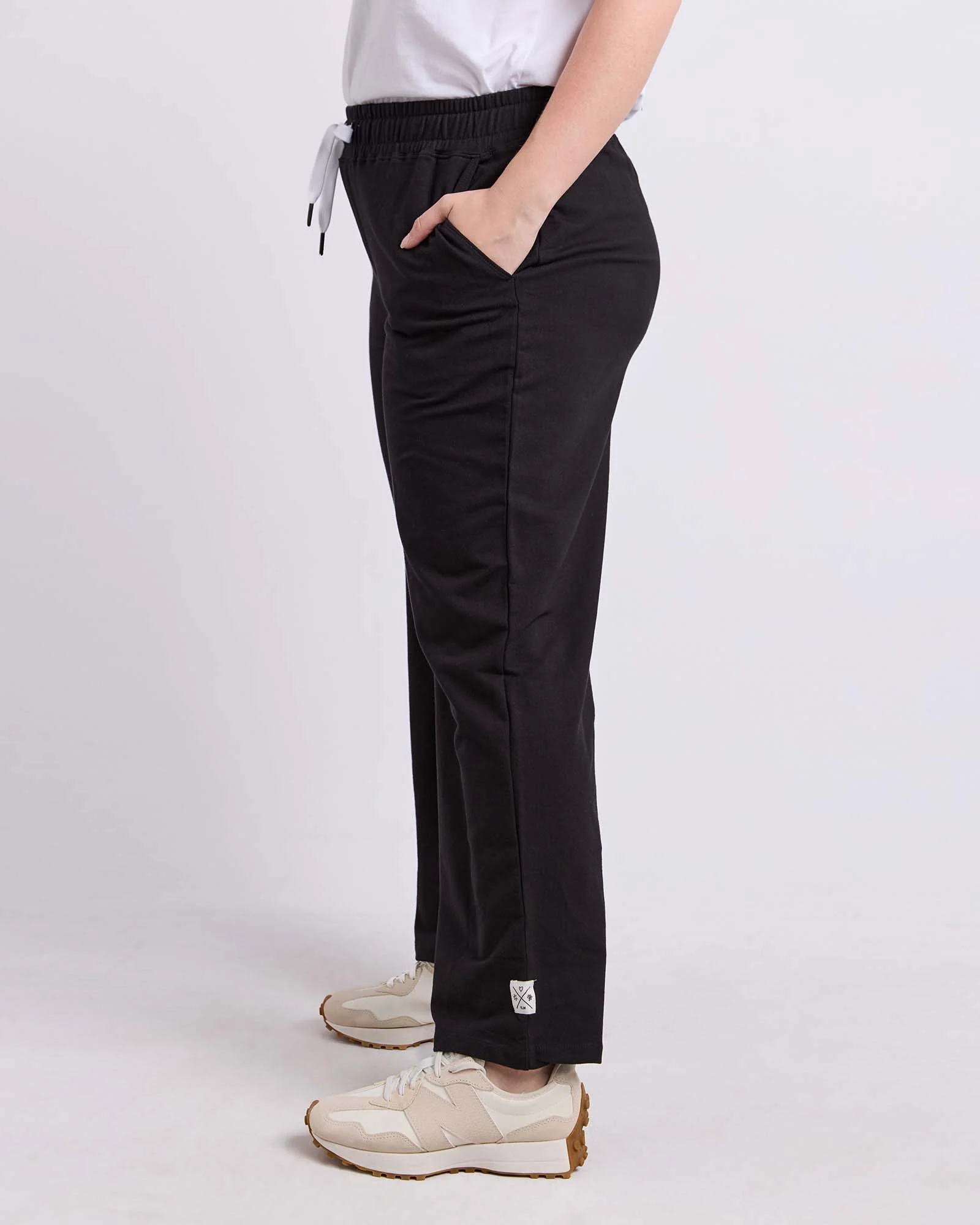Cleo Wide Leg Pant Black - Image 8
