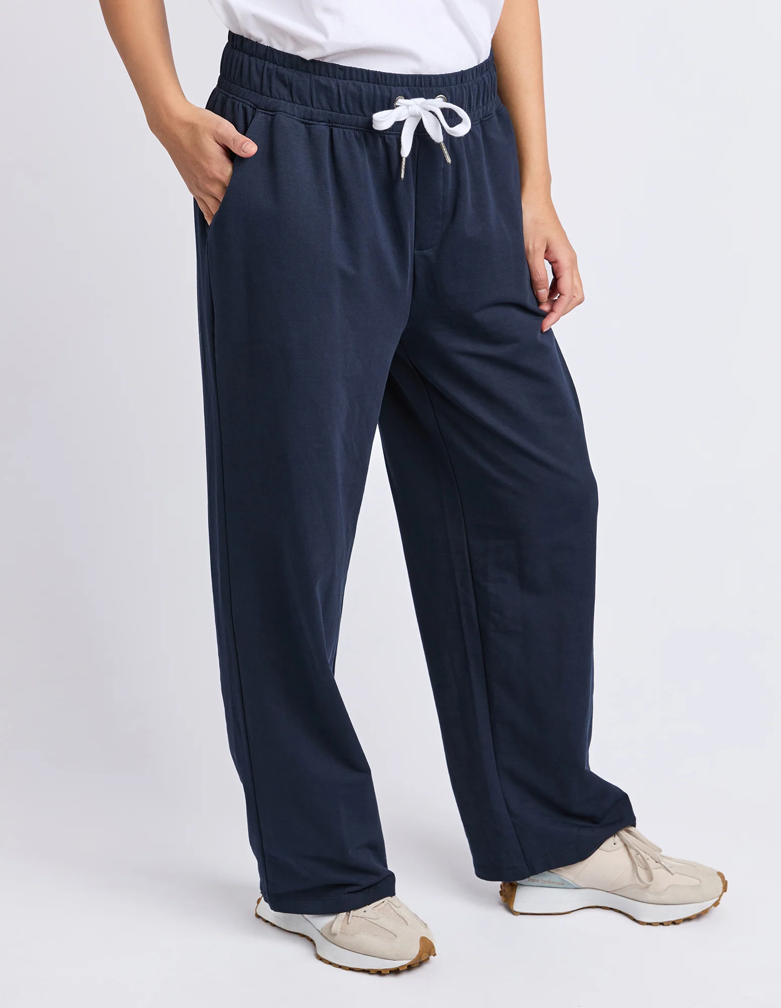 Cleo Wide Leg Pant Navy - Image 8