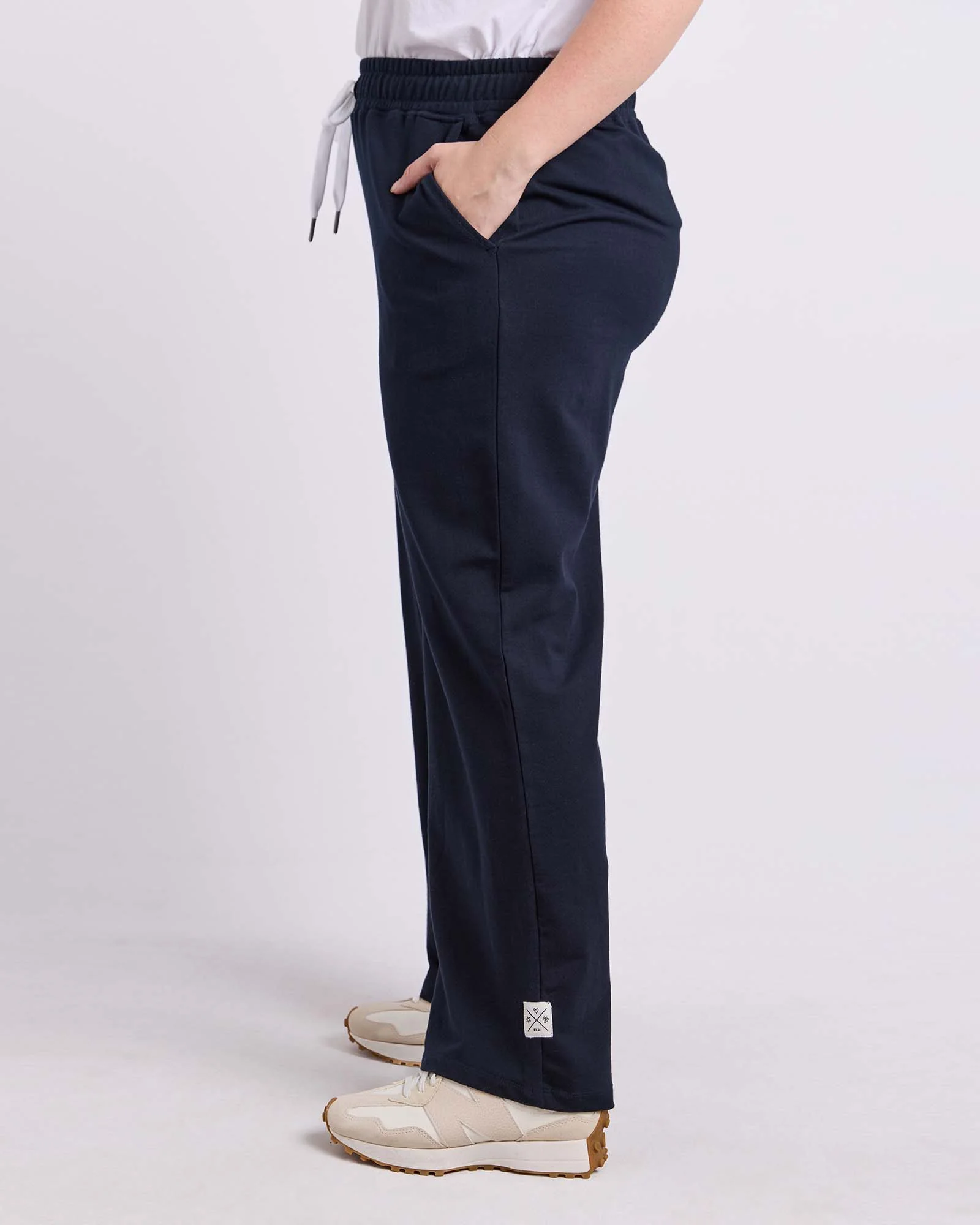 Cleo Wide Leg Pant Navy - Image 9