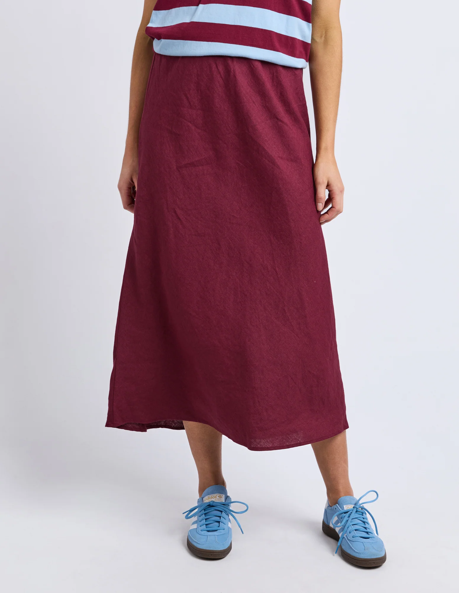 Eleni Skirt Plum - Image 2