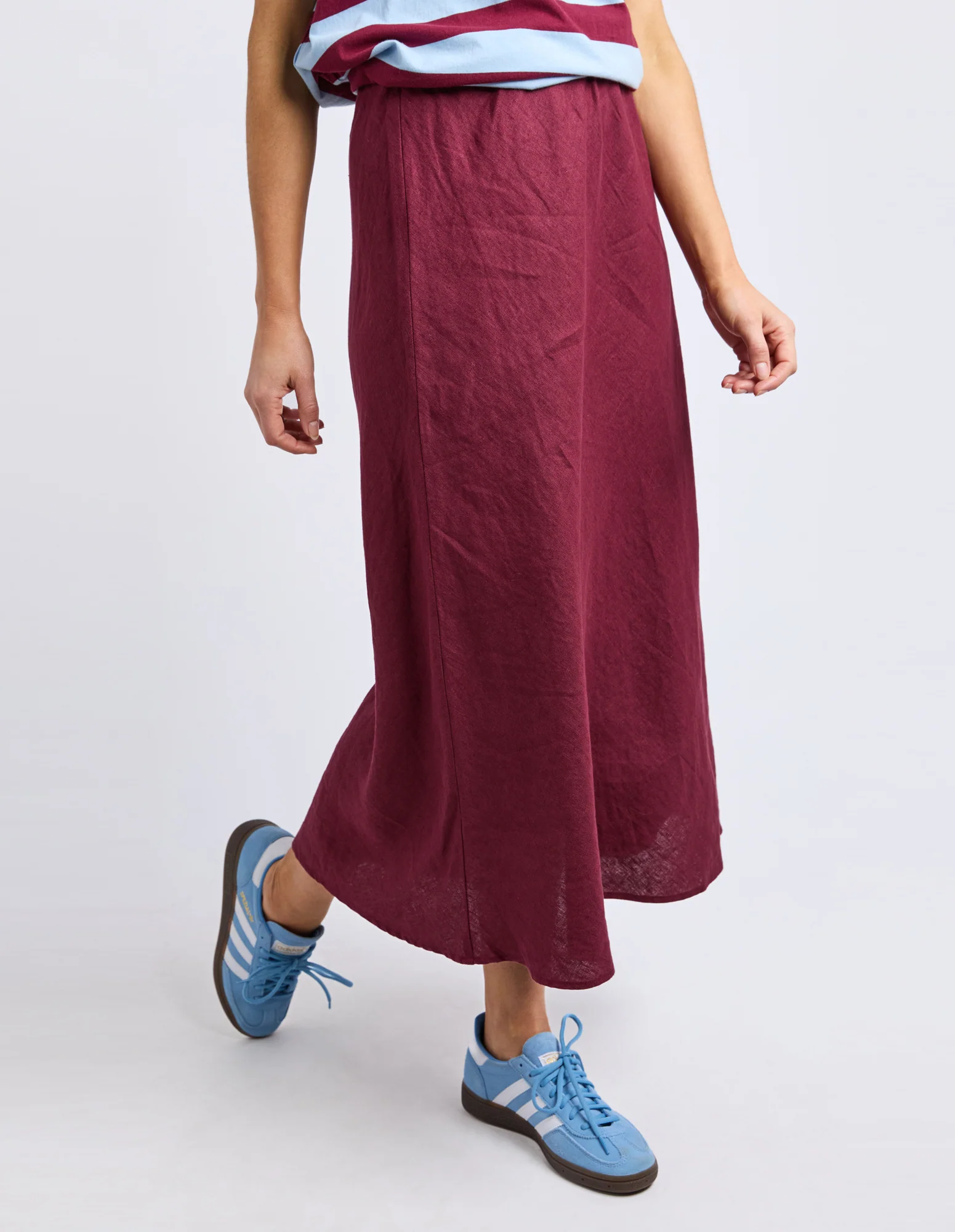 Eleni Skirt Plum - Image 5