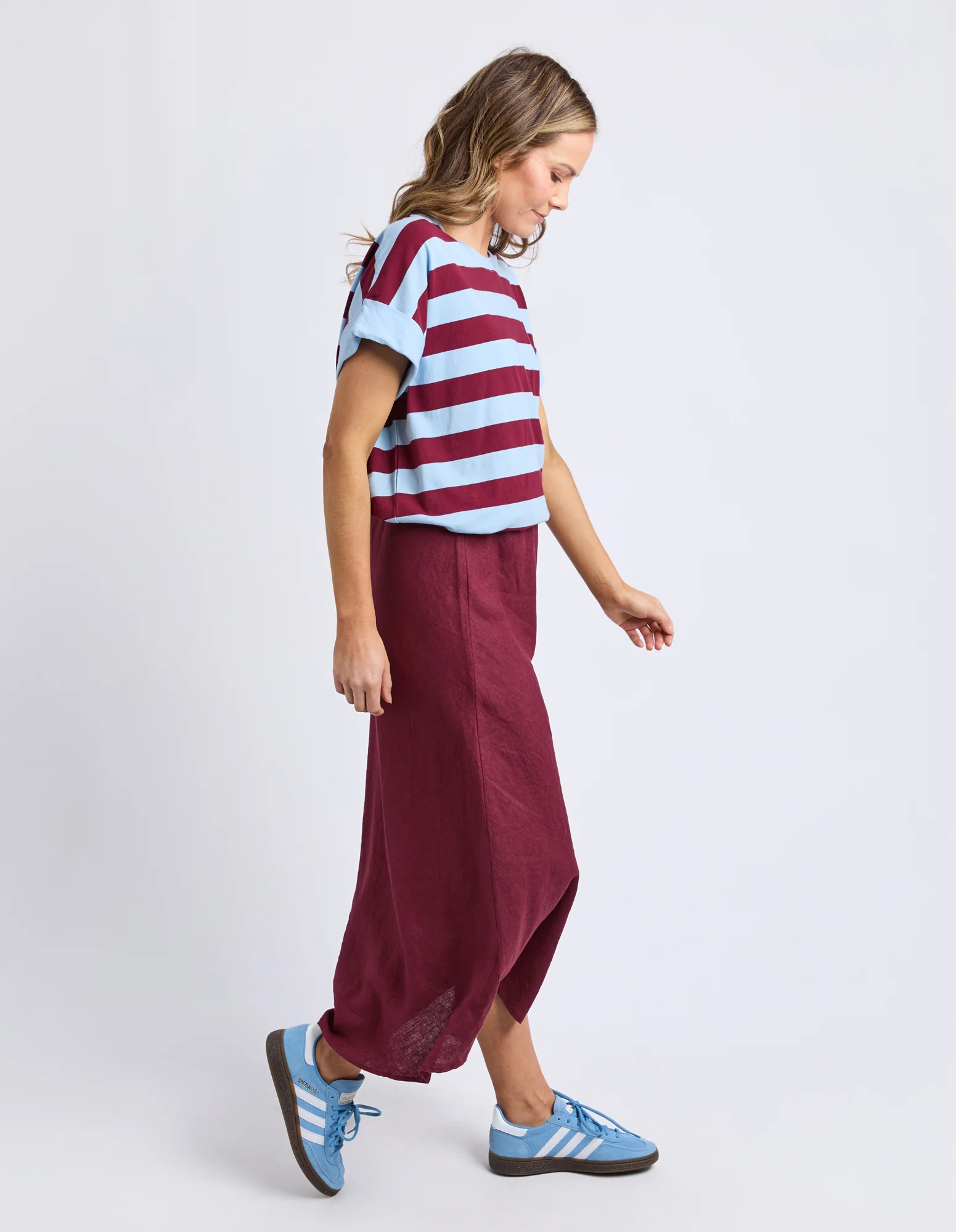 Eleni Skirt Plum - Image 7
