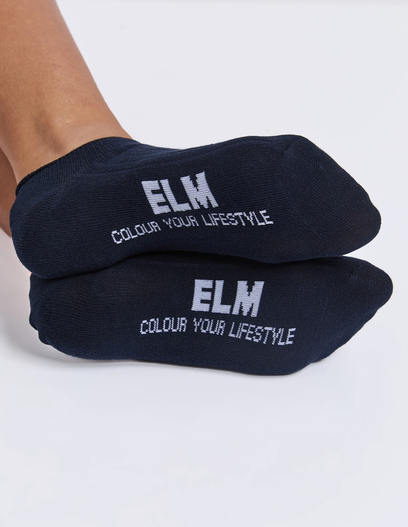 Elm Rib No Show Sock Khaki - Image 7