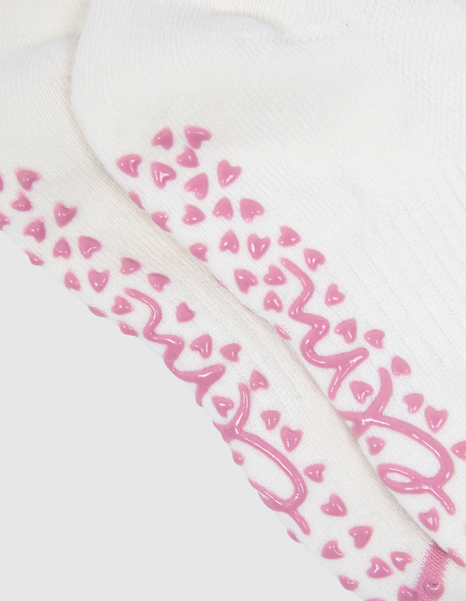 Elm Ribbed College Sock White - Image 3