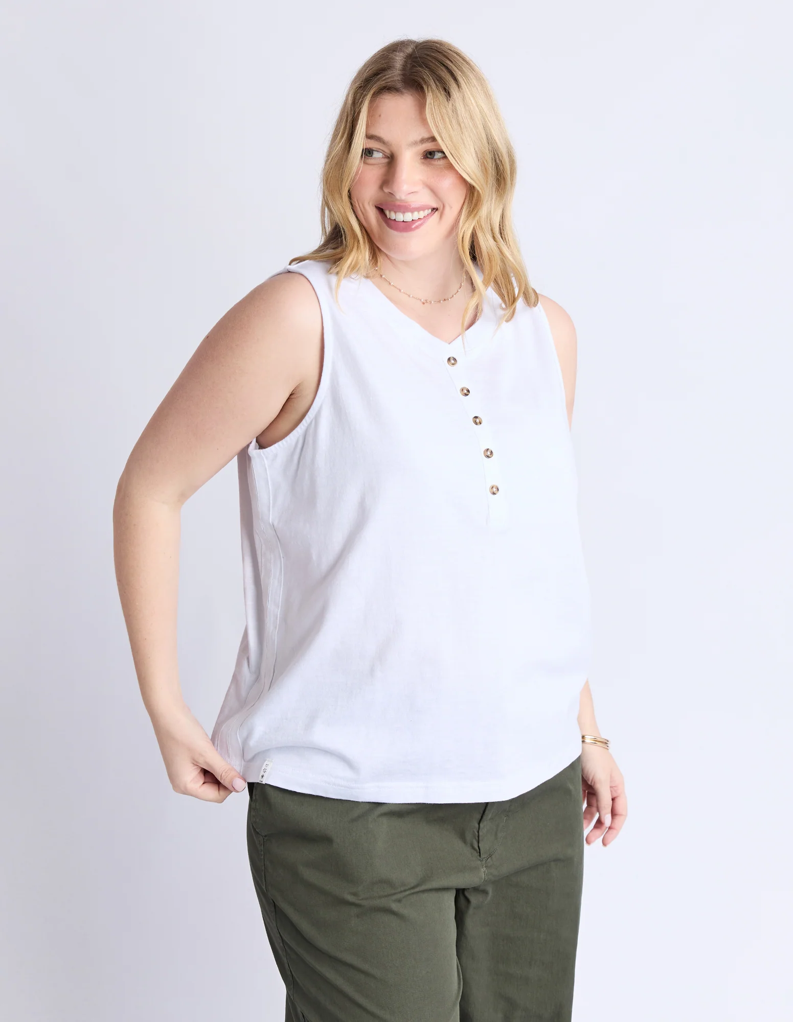 Elysian Tank White - Image 4