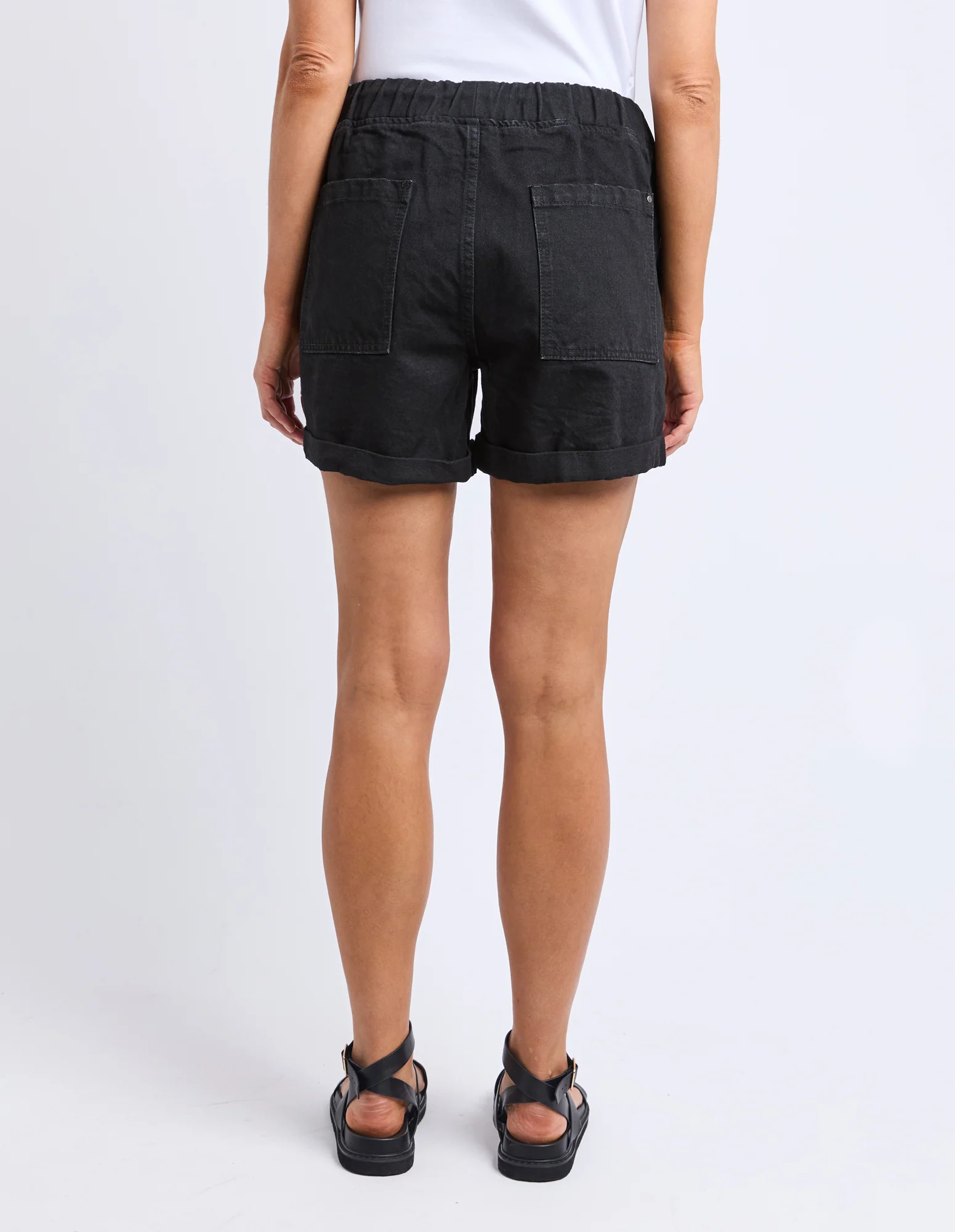 Emma Relaxed Short Black - Image 11