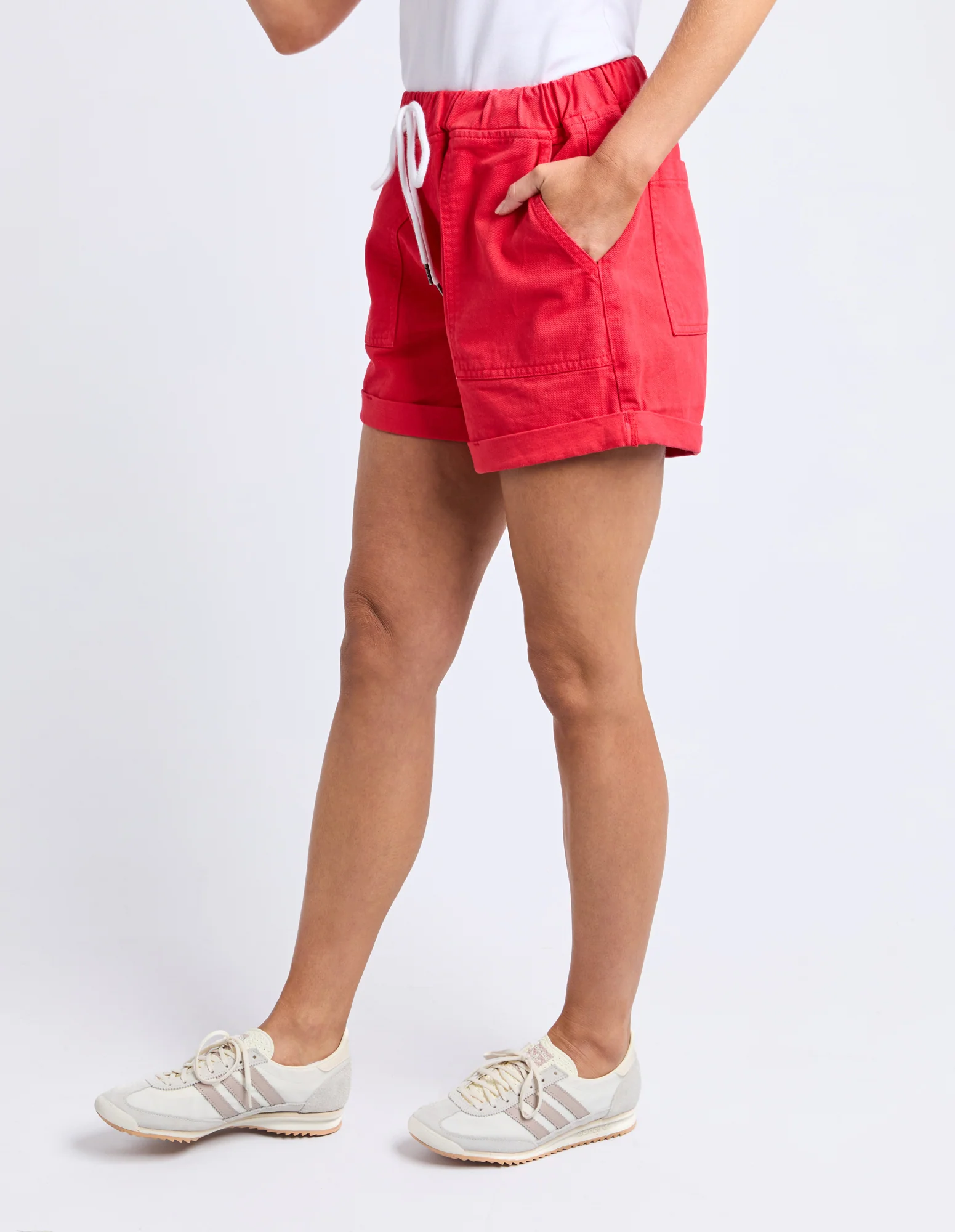 Emma Relaxed Short Poppy - Image 4