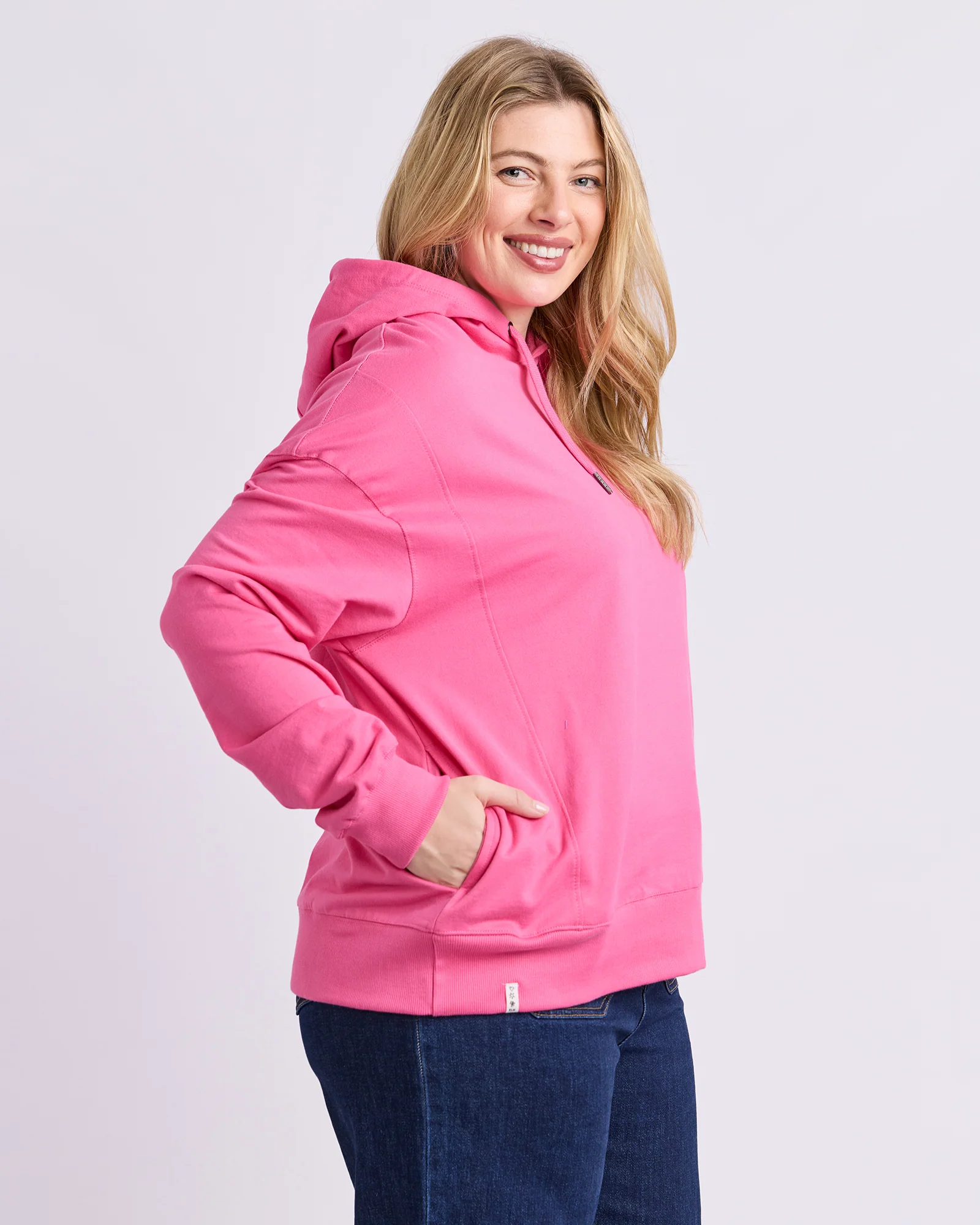 Esme Hoodie Hot Pink - Image 9