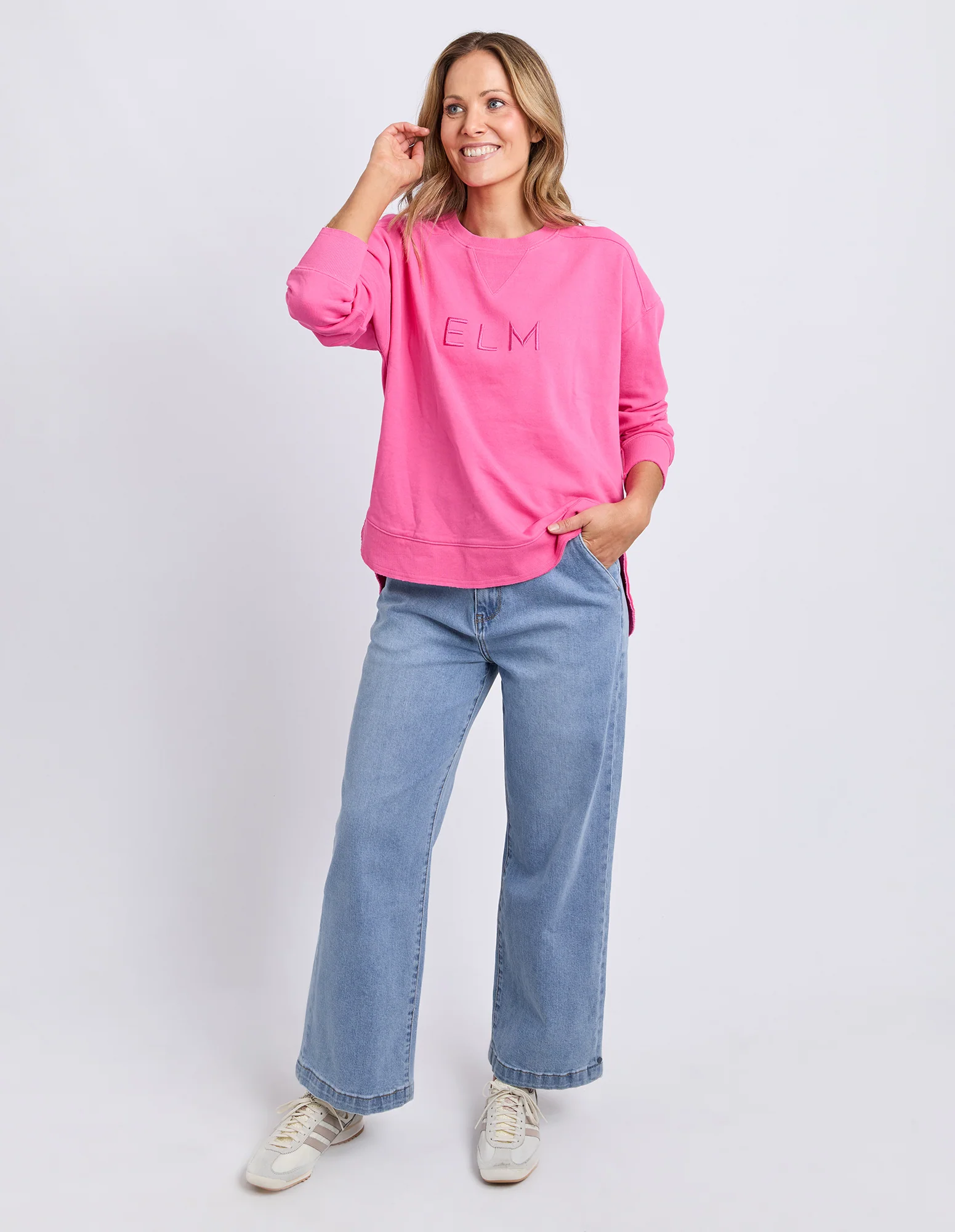 Established Crew Hot Pink - Image 3