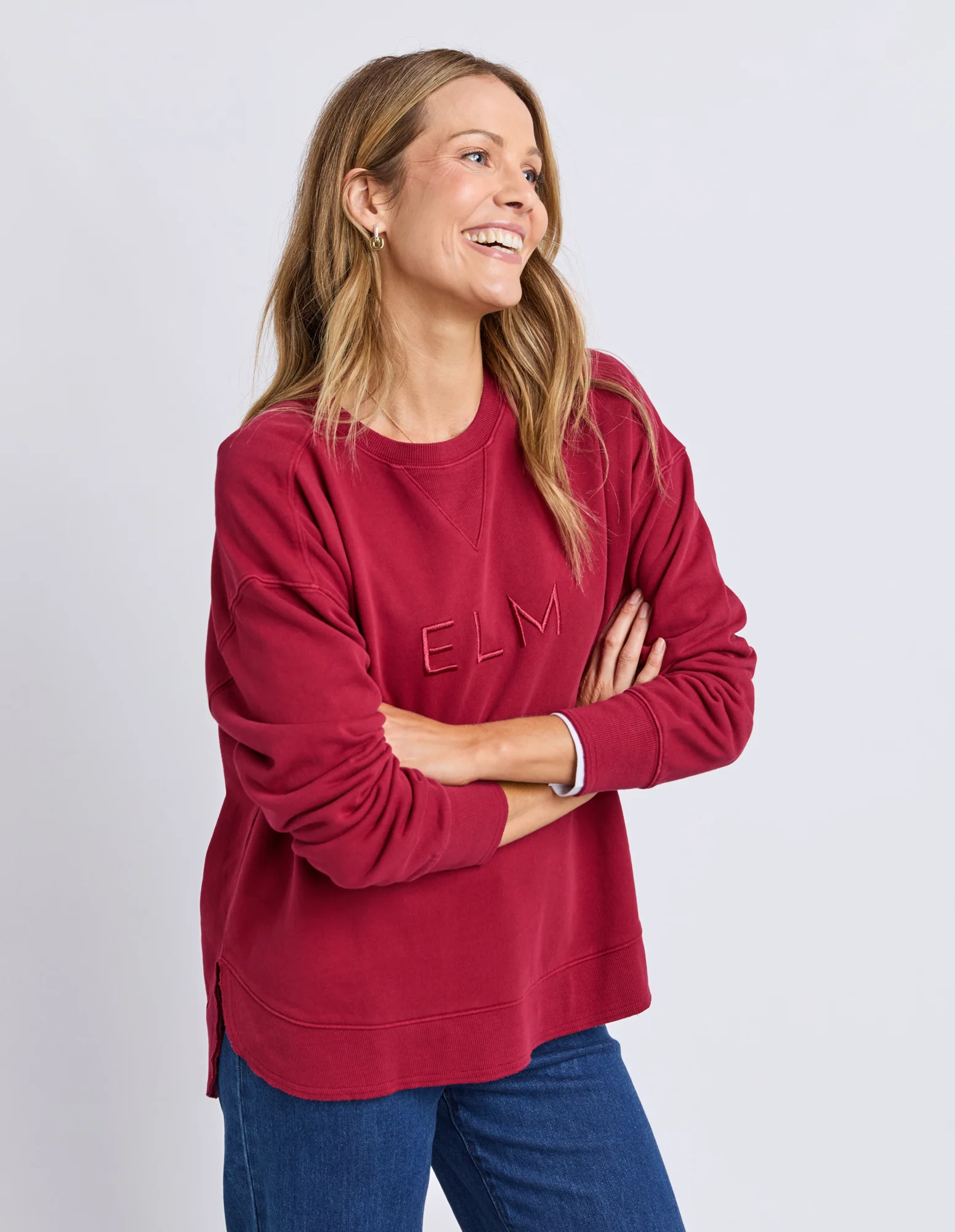 Established Crew Maroon - Image 10
