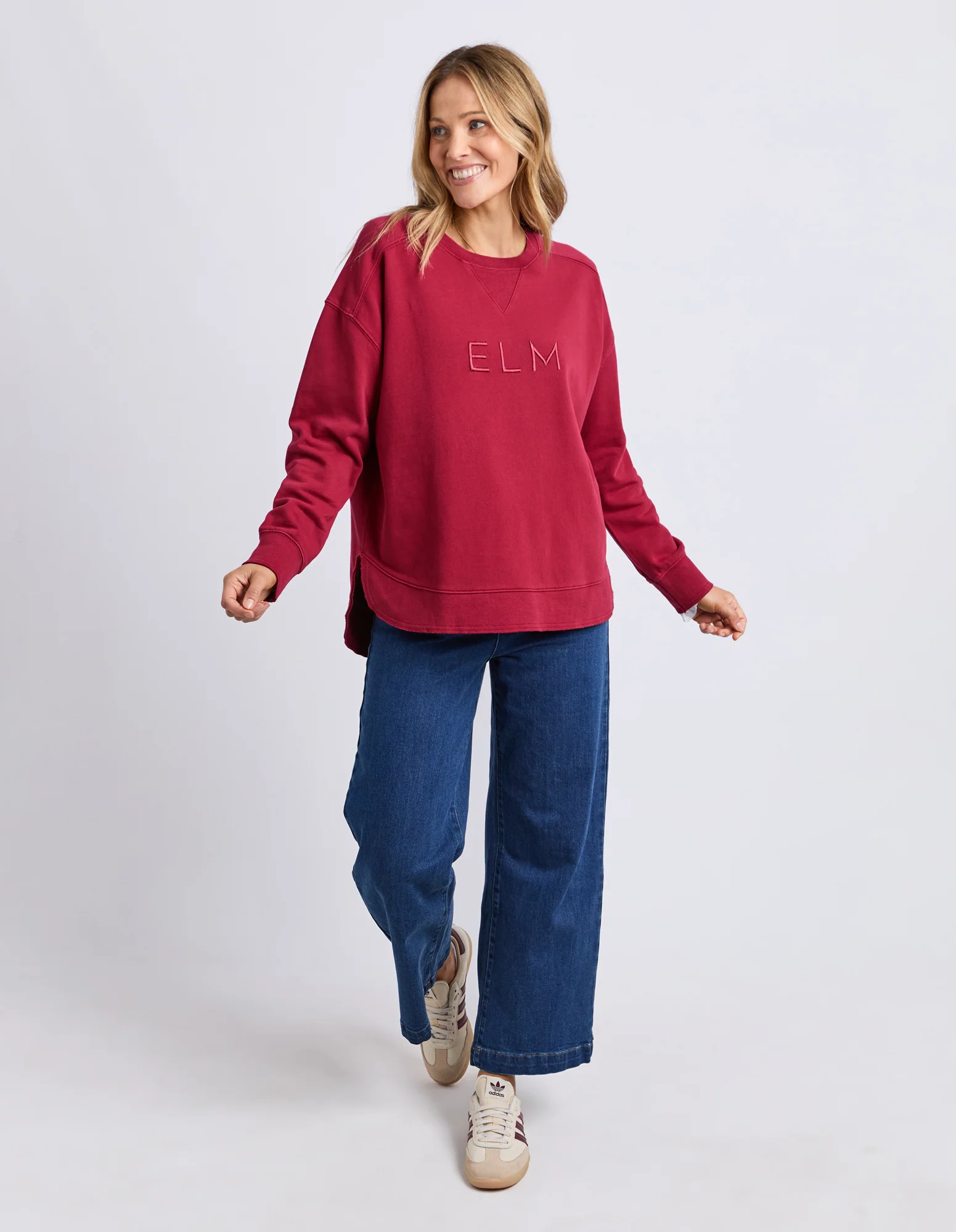 Established Crew Maroon - Image 12