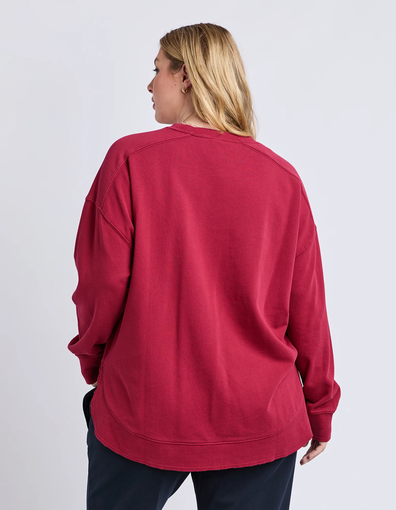 Established Crew Maroon - Image 4