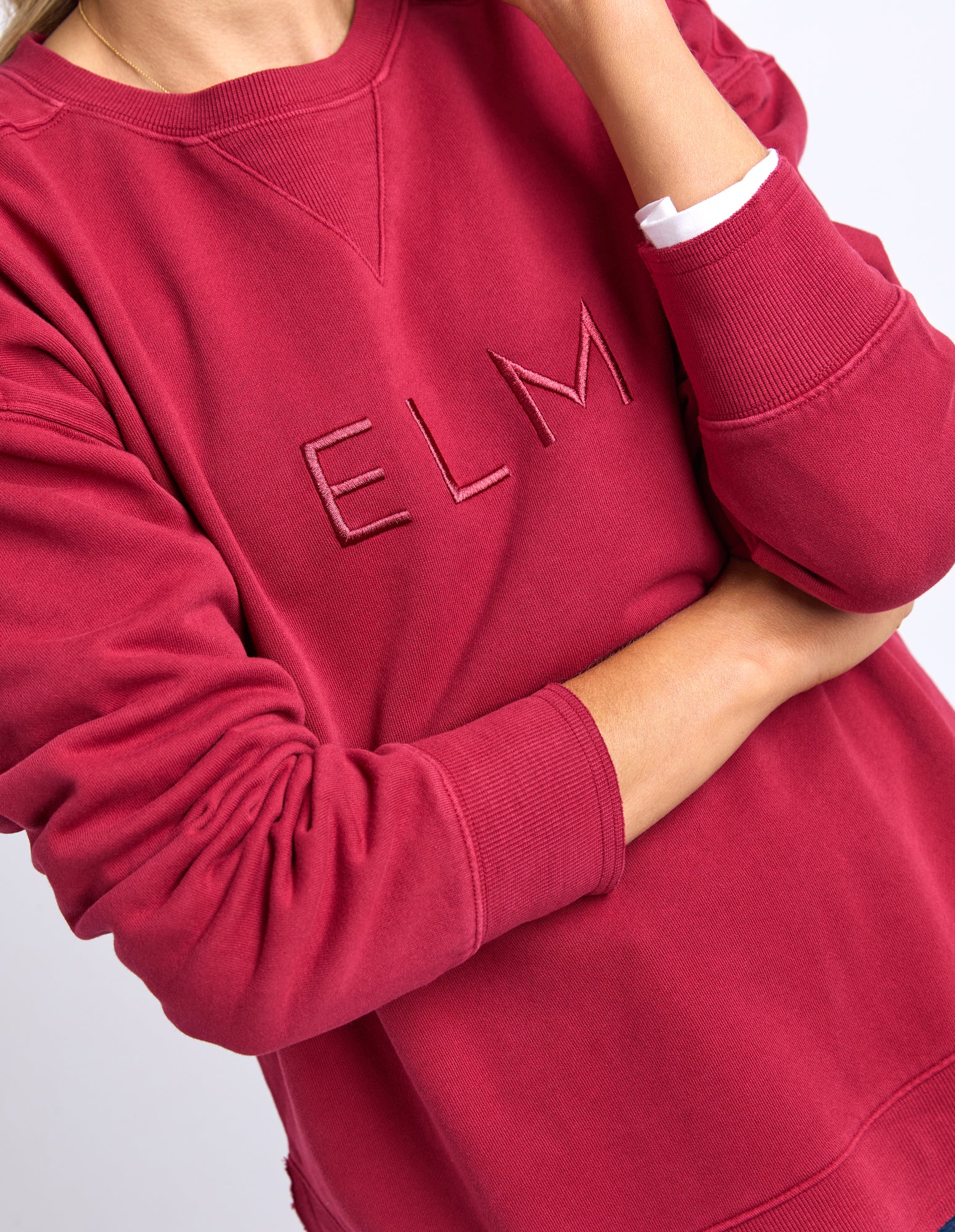 Established Crew Maroon - Image 9