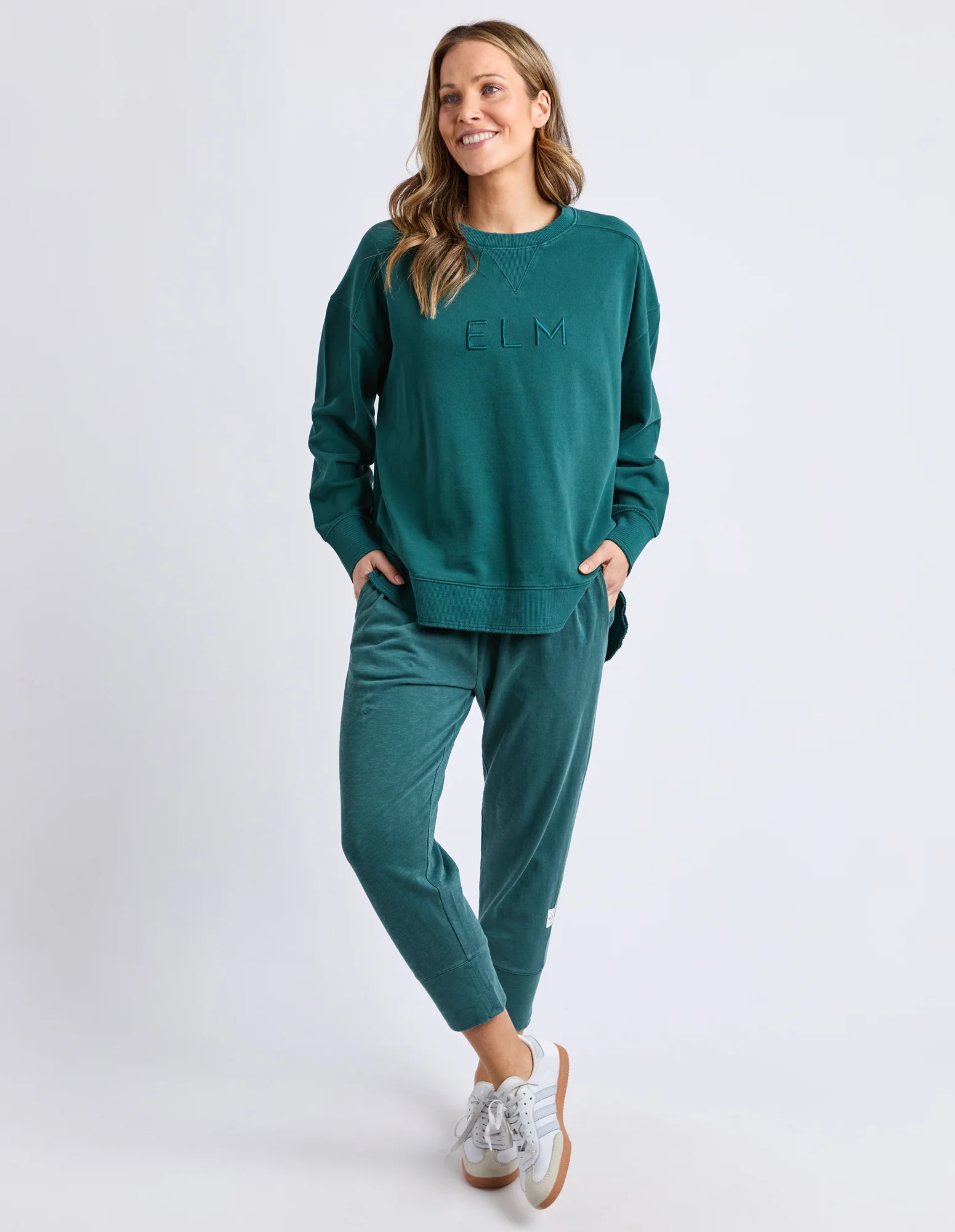Established Crew Teal - Image 2