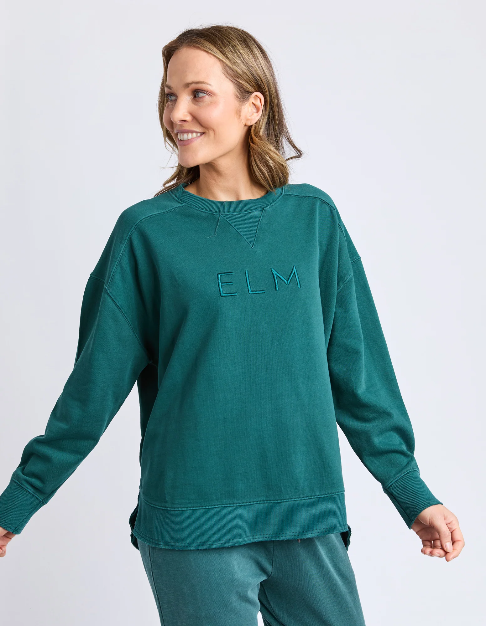 Established Crew Teal - Image 4