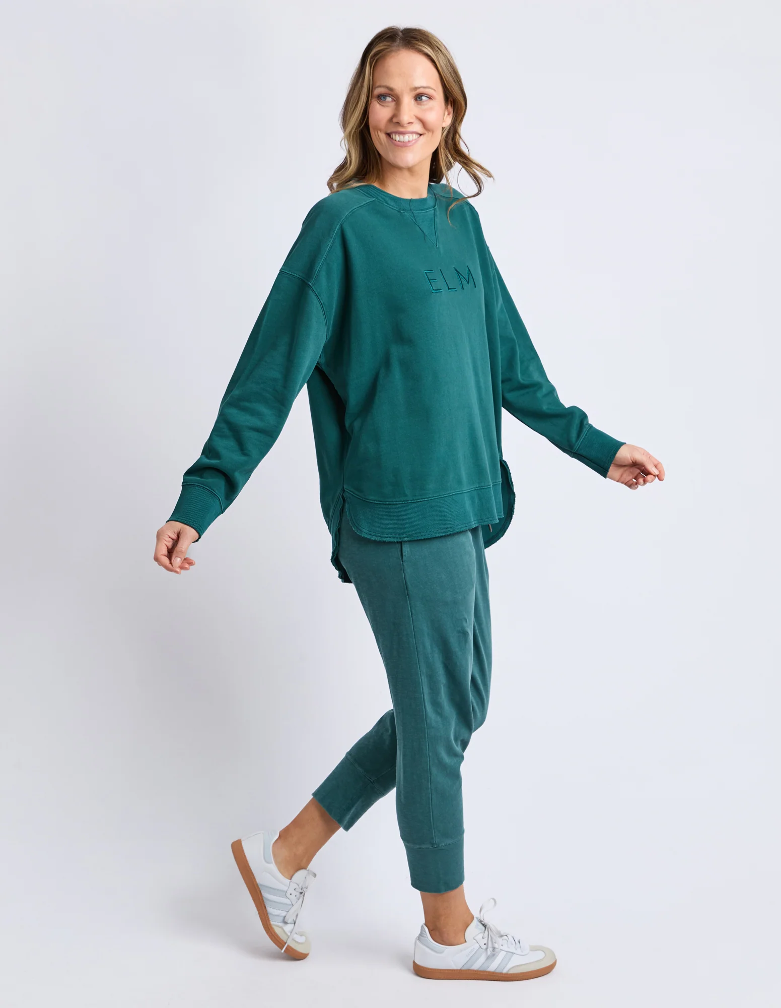Established Crew Teal - Image 6