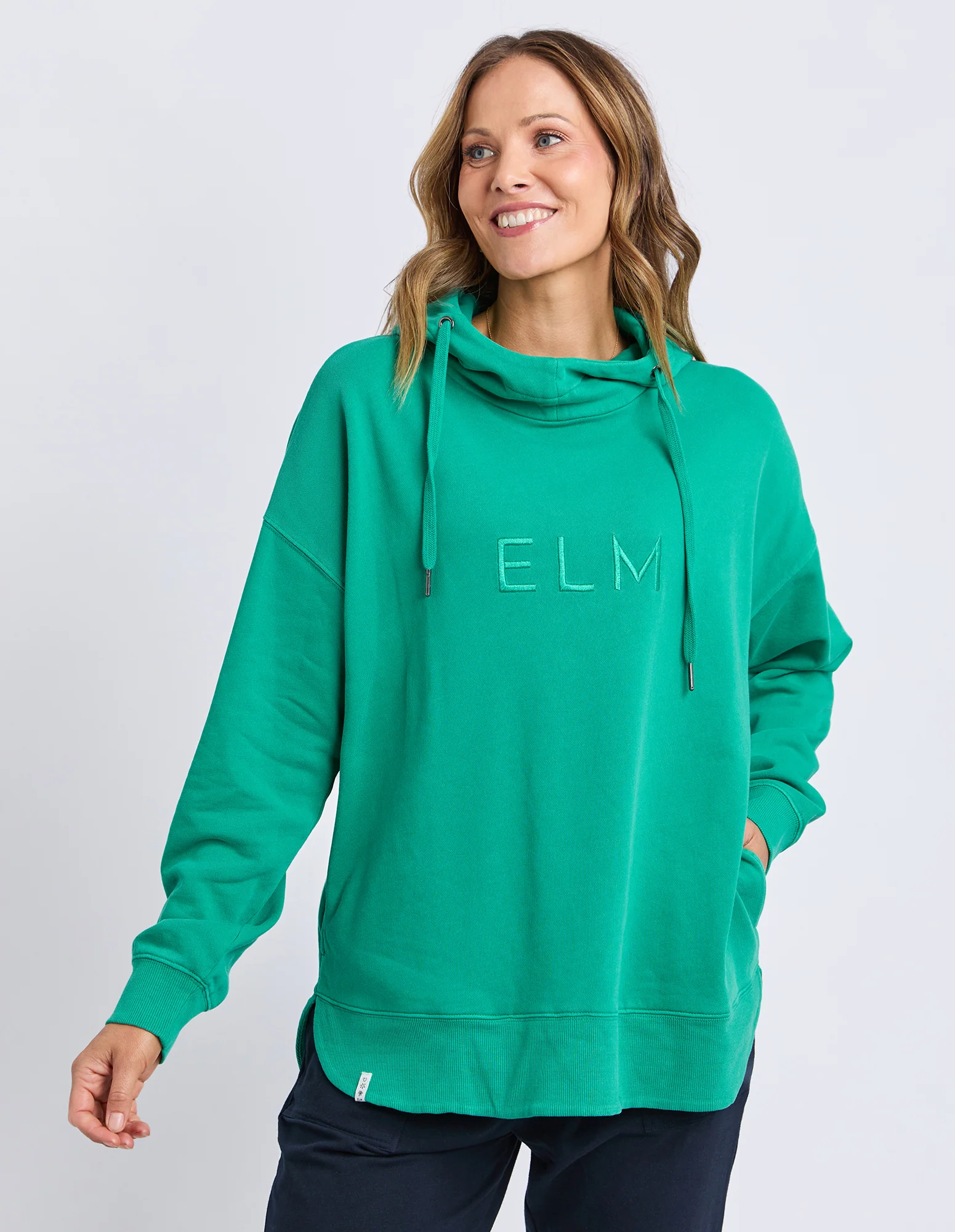Established Hoodie Turquoise