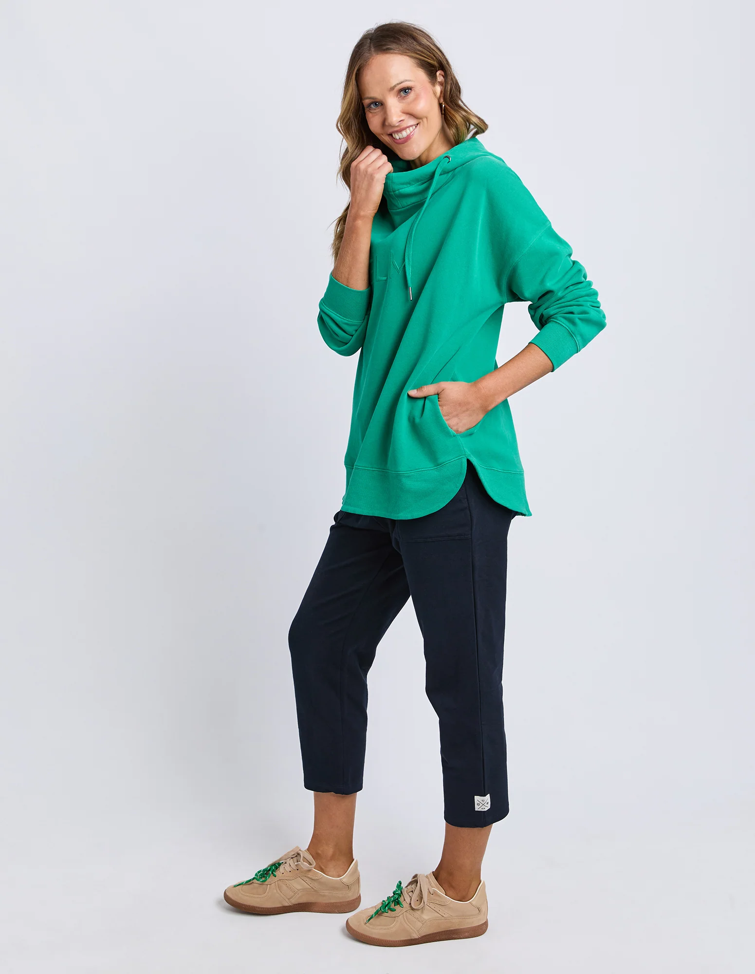 Established Hoodie Turquoise - Image 11