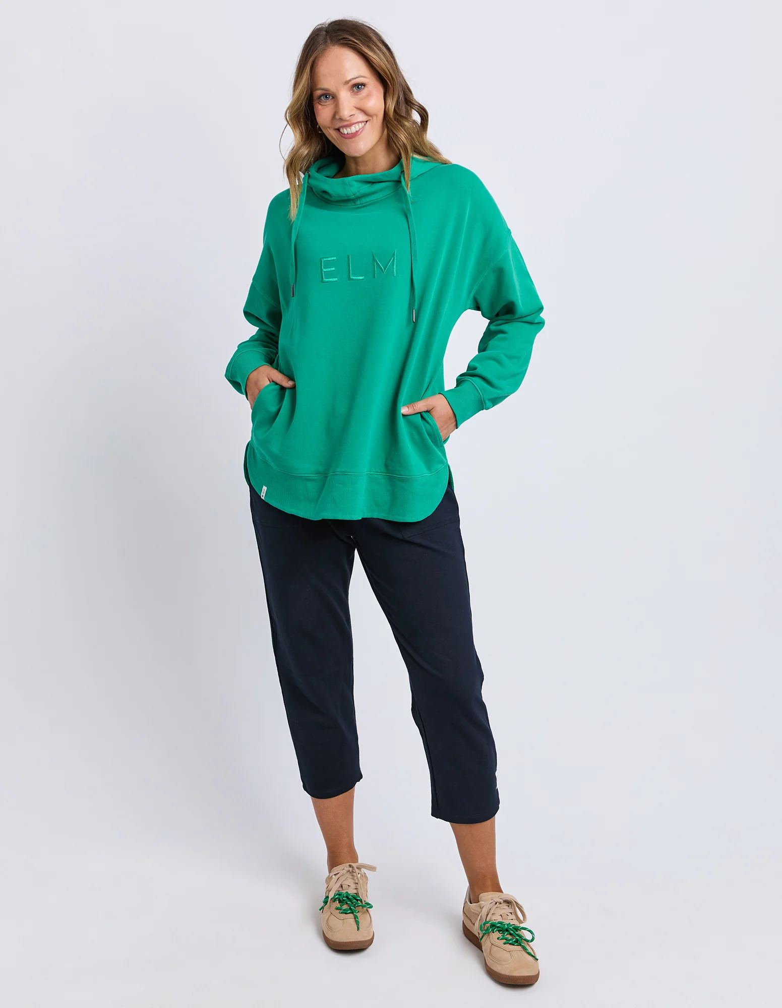 Established Hoodie Turquoise - Image 3
