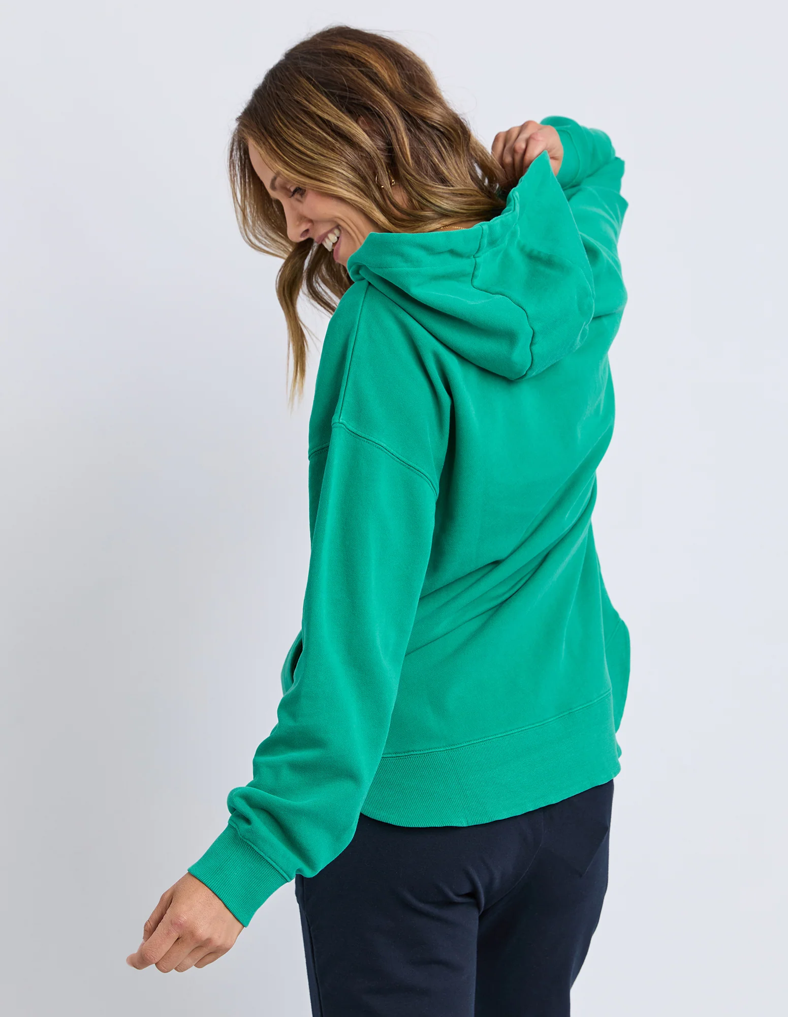Established Hoodie Turquoise - Image 5