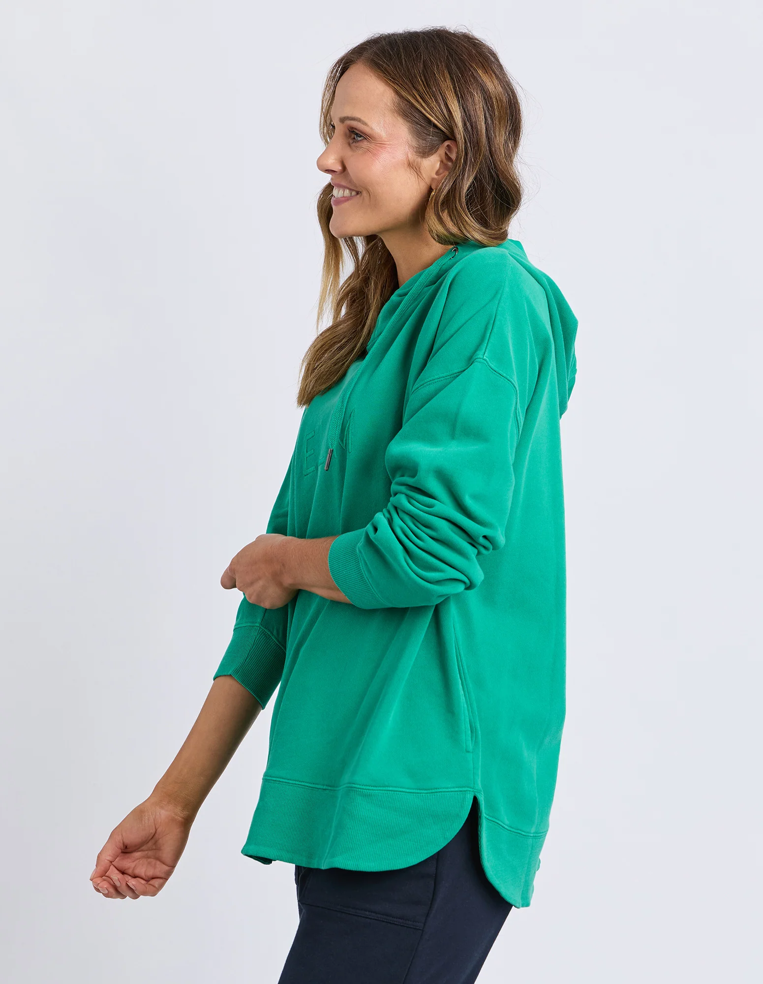 Established Hoodie Turquoise - Image 7