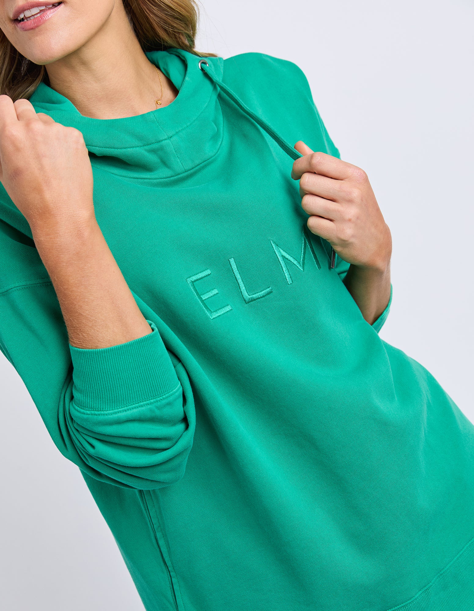 Established Hoodie Turquoise - Image 9